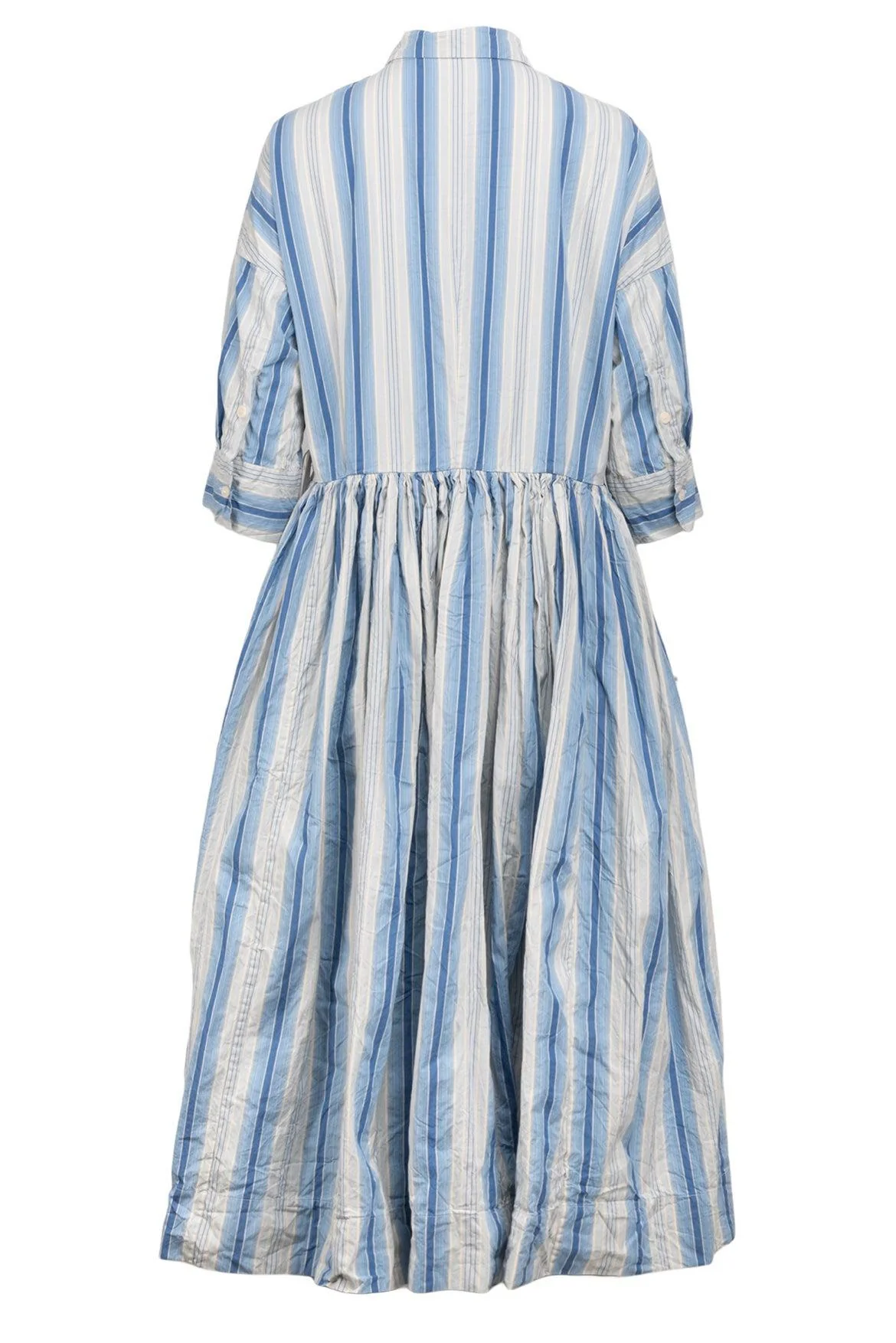 Casey Casey Size S Stephanie Striped Midi Dress - Image 2