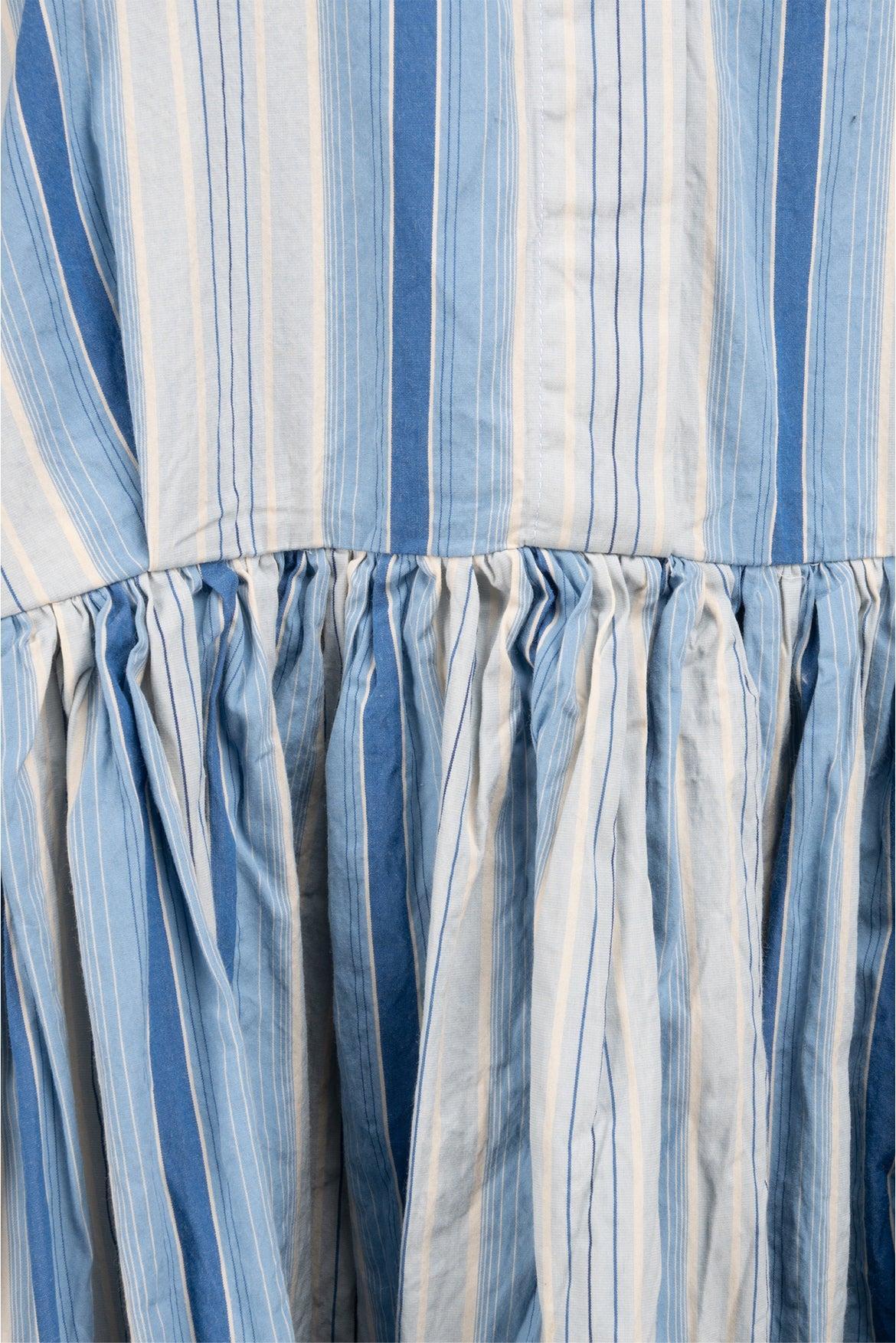 Casey Casey Size S Stephanie Striped Midi Dress - Image 3