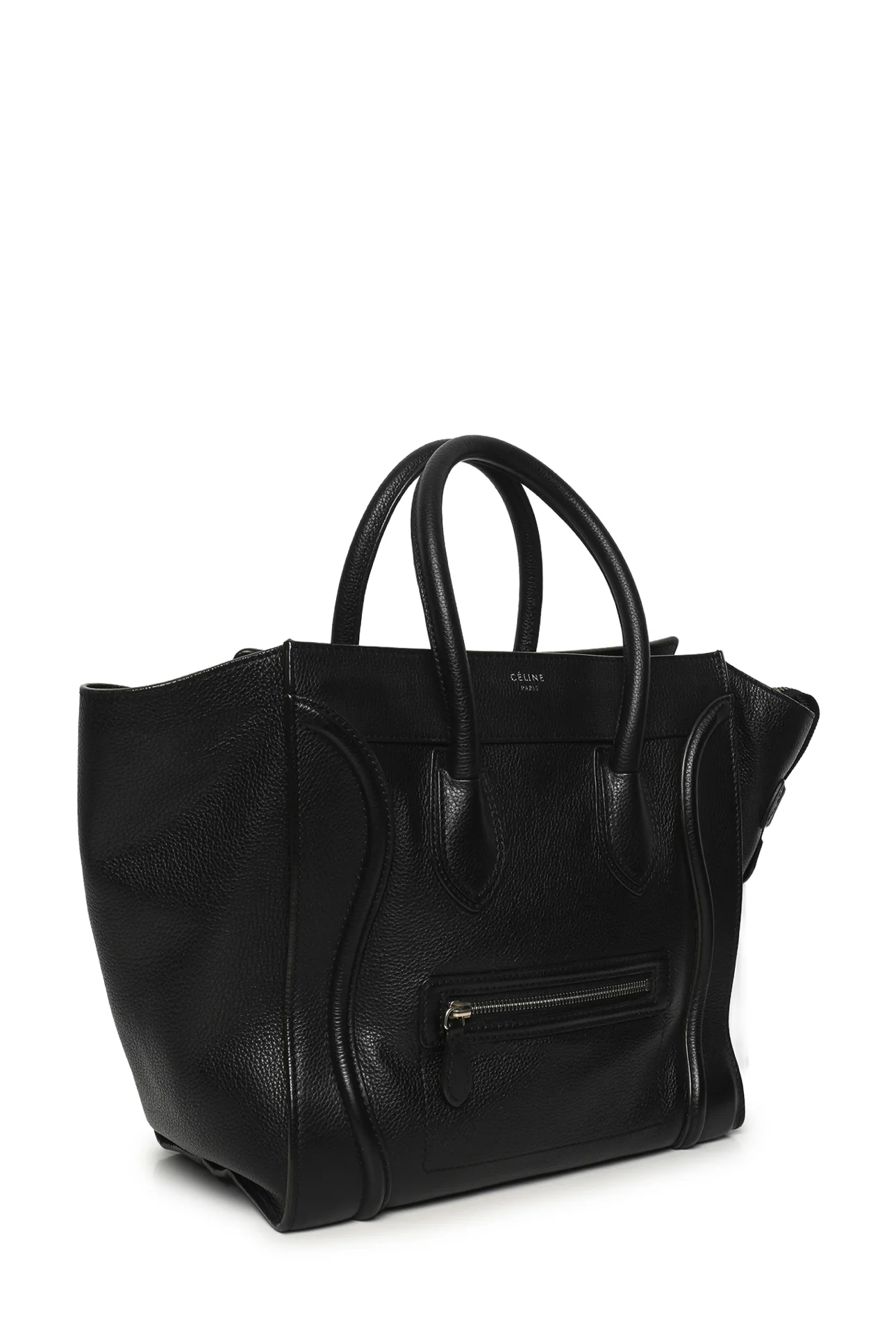 Celine 2013 Pebbled Leather Mini Luggage Tote - Image 2