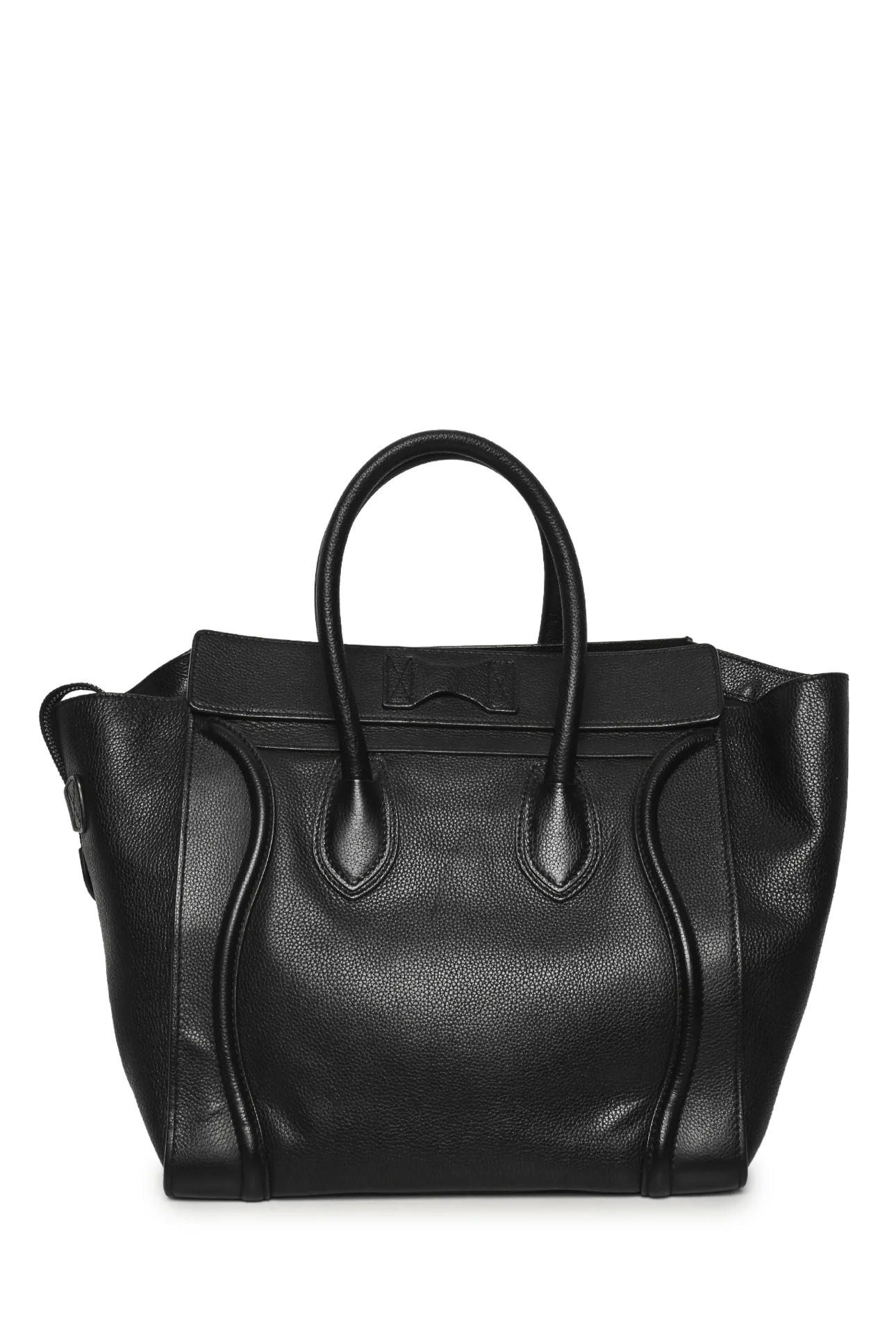 Celine 2013 Pebbled Leather Mini Luggage Tote - Image 3