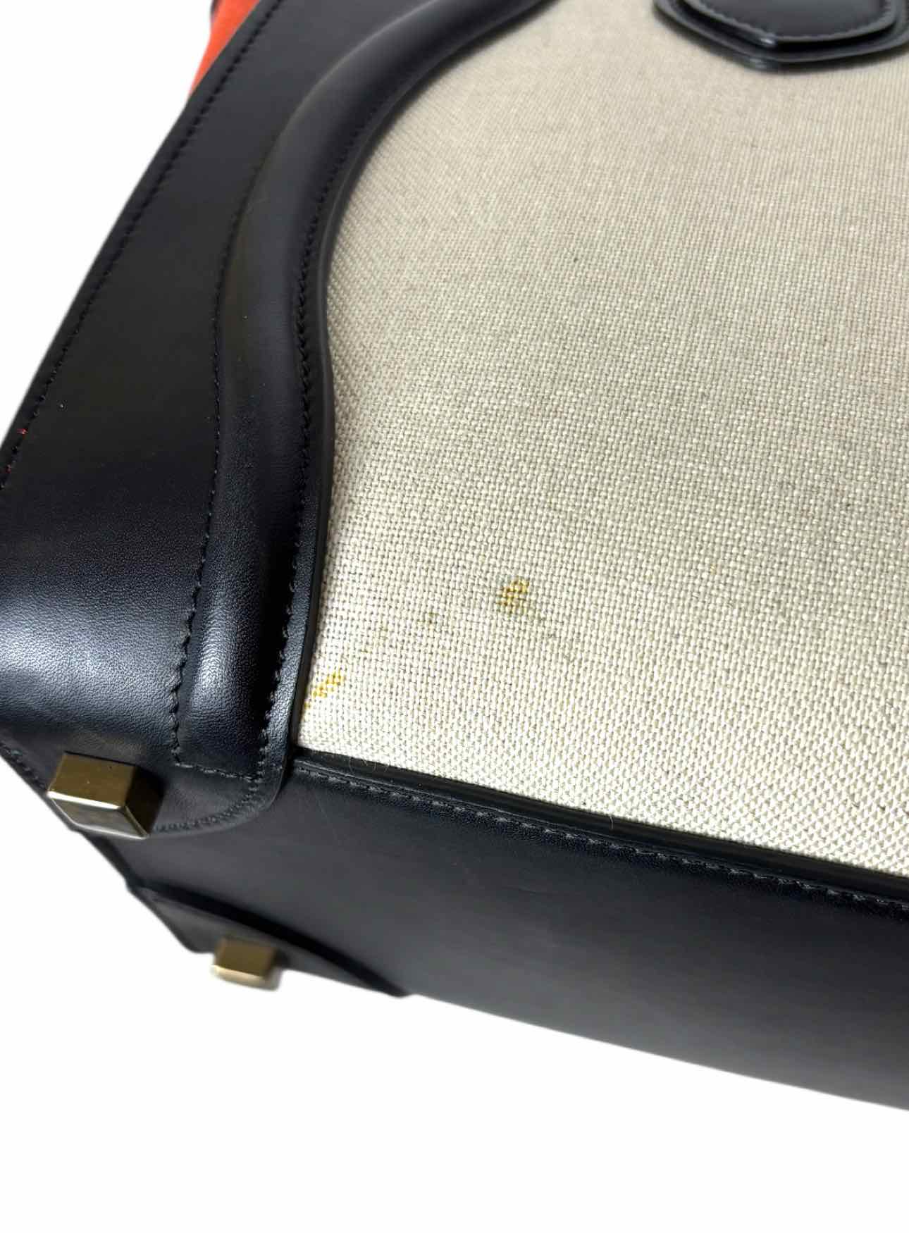 Celine 2014 Tri-Colour Micro Luggage Tote - Image 13