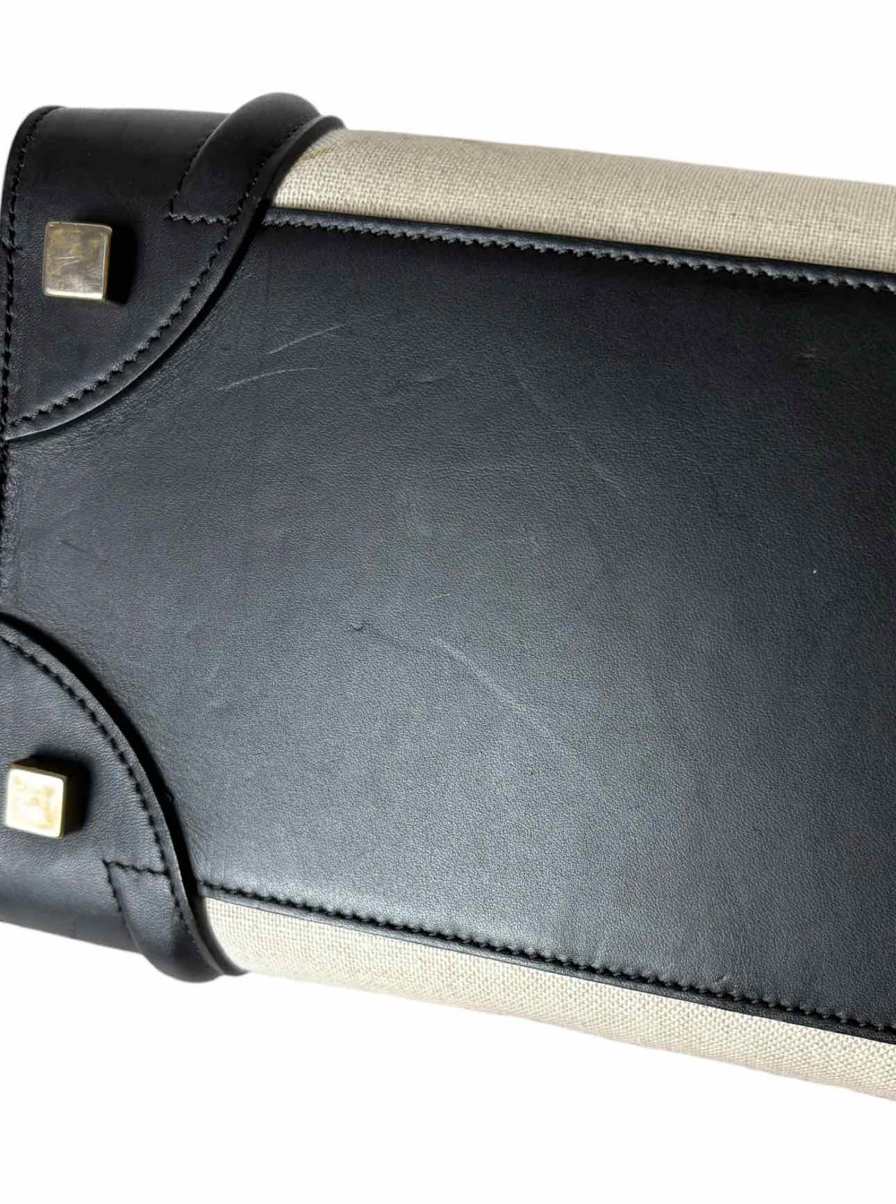 Celine 2014 Tri-Colour Micro Luggage Tote - Image 14