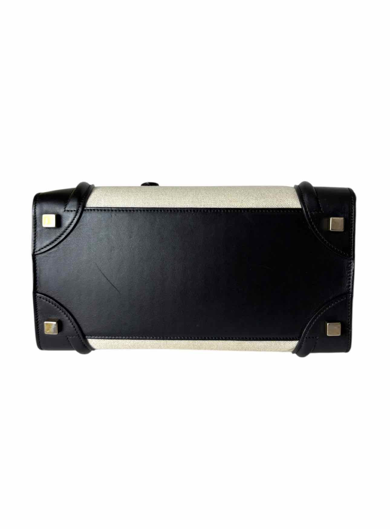 Celine 2014 Tri-Colour Micro Luggage Tote - Image 5