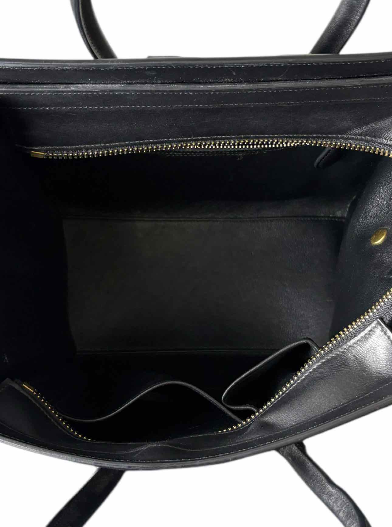 Celine 2014 Tri-Colour Micro Luggage Tote - Image 6