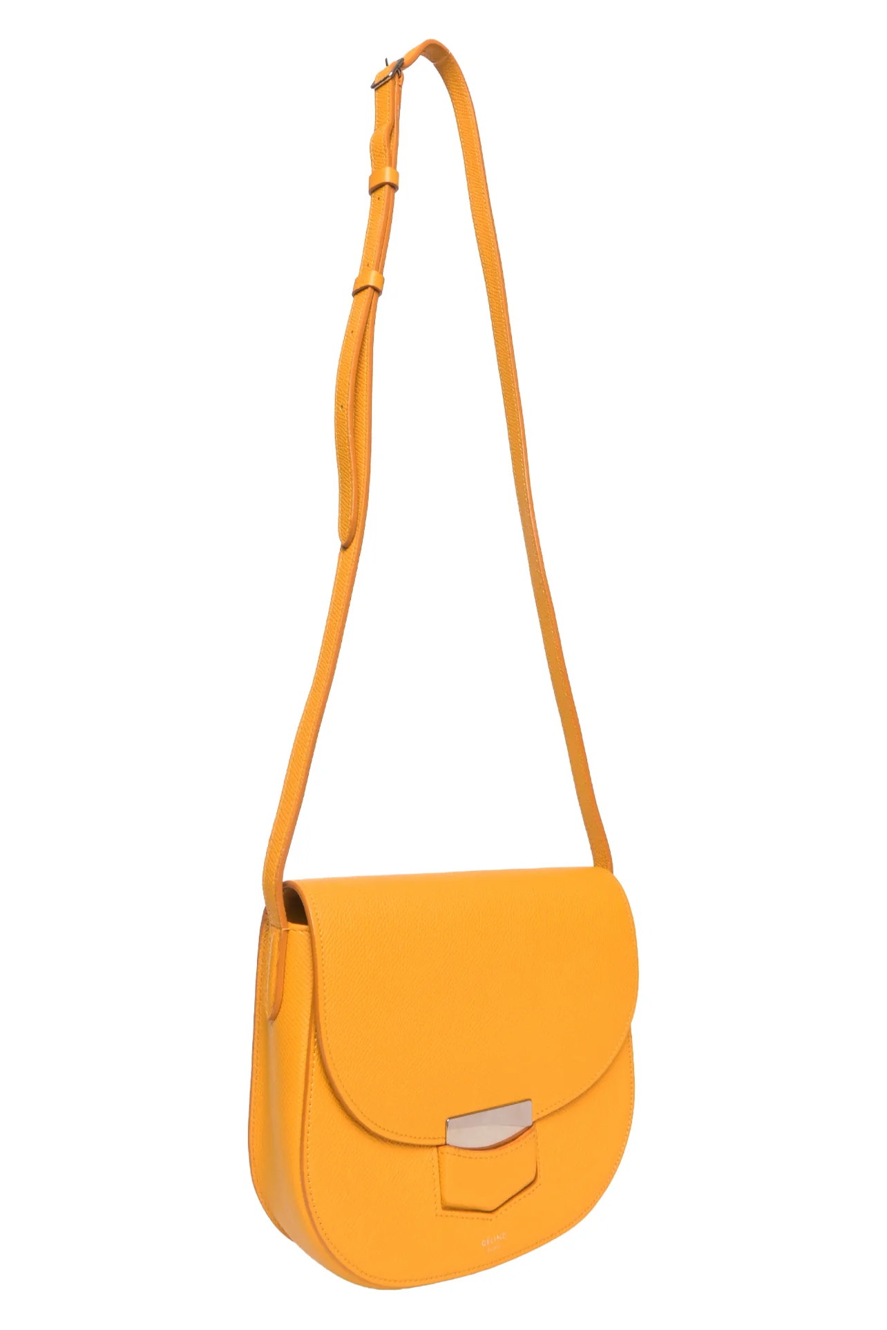 Celine 2016 Grained Calfskin Small Trotteur Crossbody - Image 5