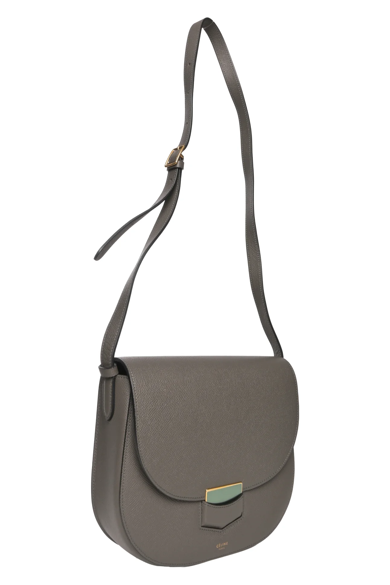 Celine 2017 Trotteur Leather Crossbody - Image 5