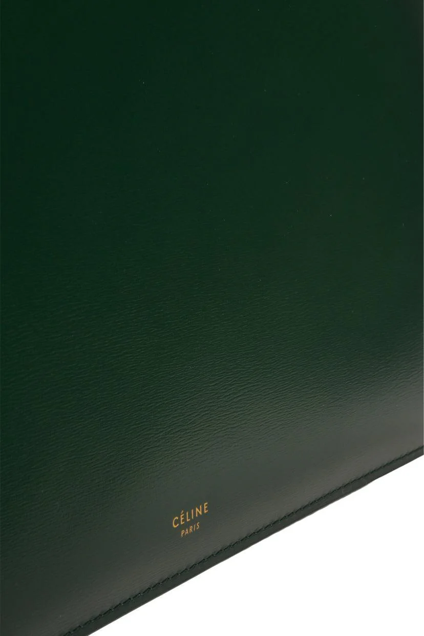 Celine 2020 Medium Leather Clasp Bag - Image 7