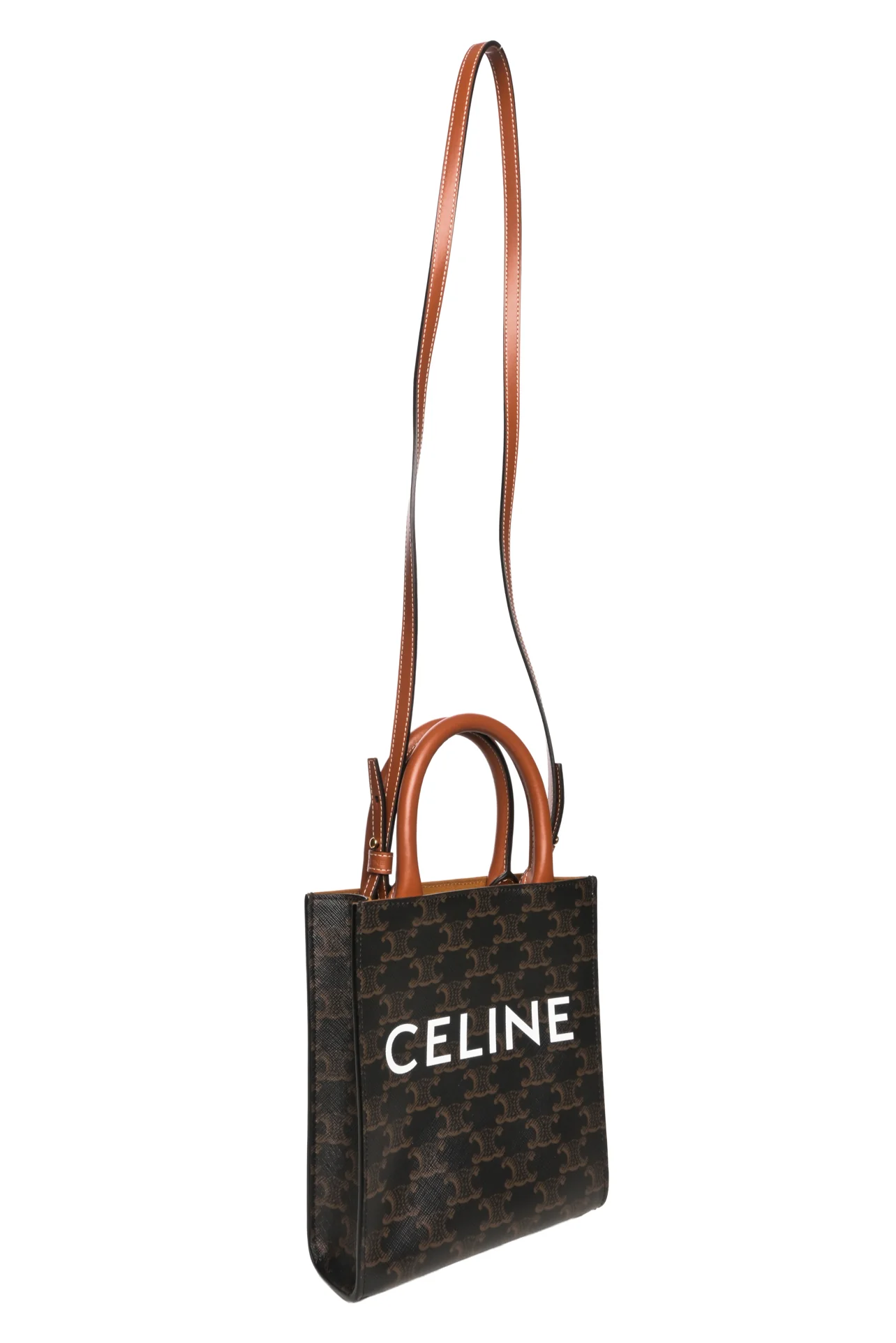 Celine 2020 Triomphe Mini Cabas Vertical Crossbody - Image 5
