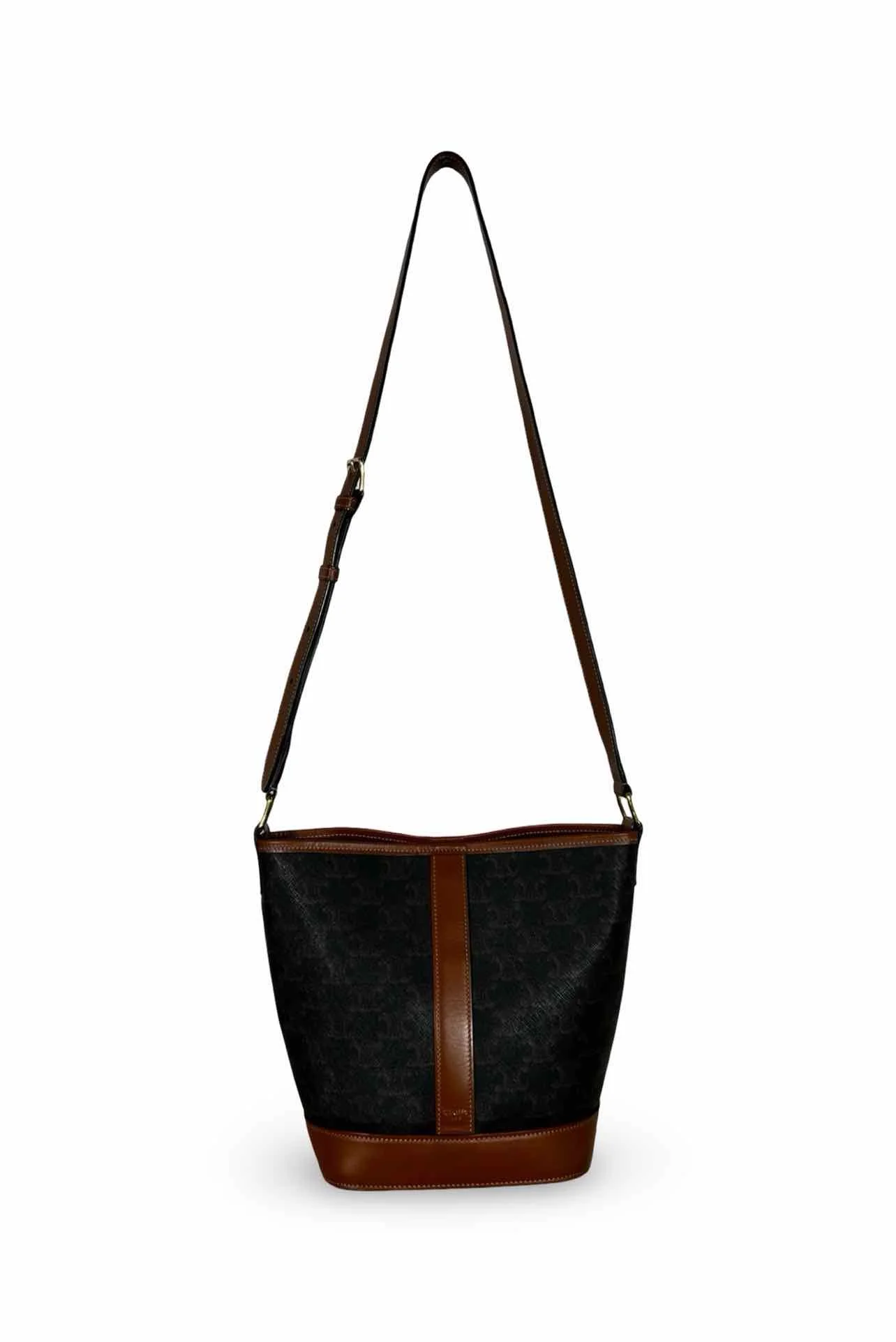 Celine Bucket Triomphe Crossbody - Image 6
