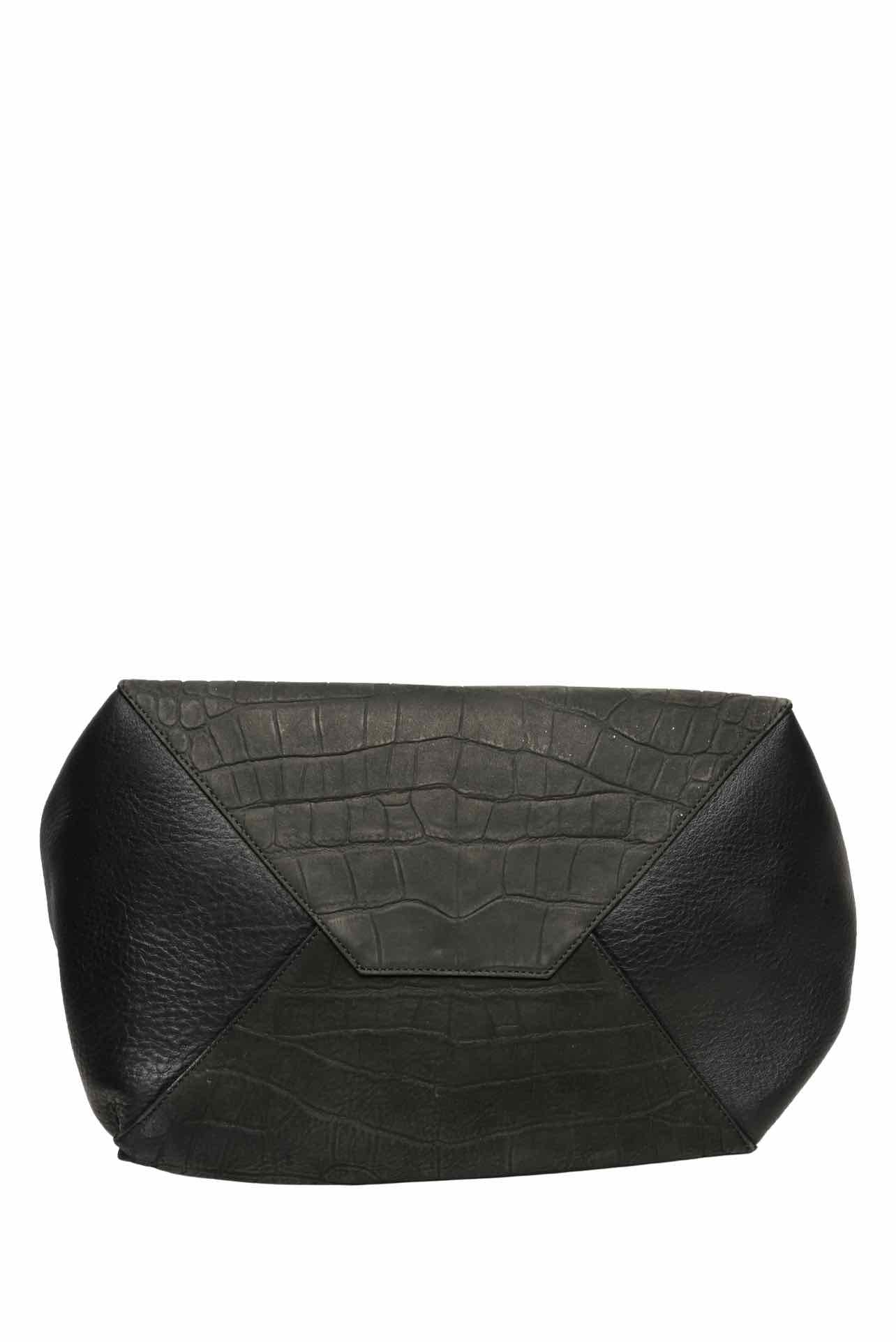 Celine Croc Embossed Phantom Cabas Tote - Image 5
