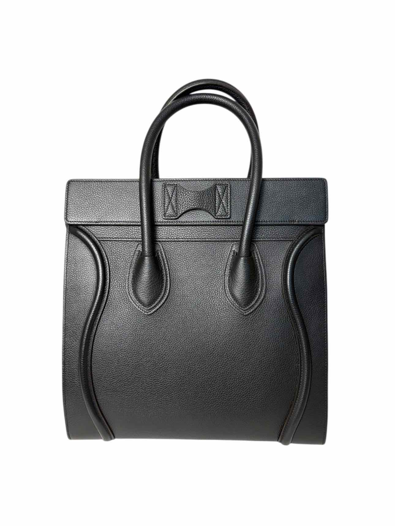 Celine Leather Mini Luggage Tote Purse - Image 3