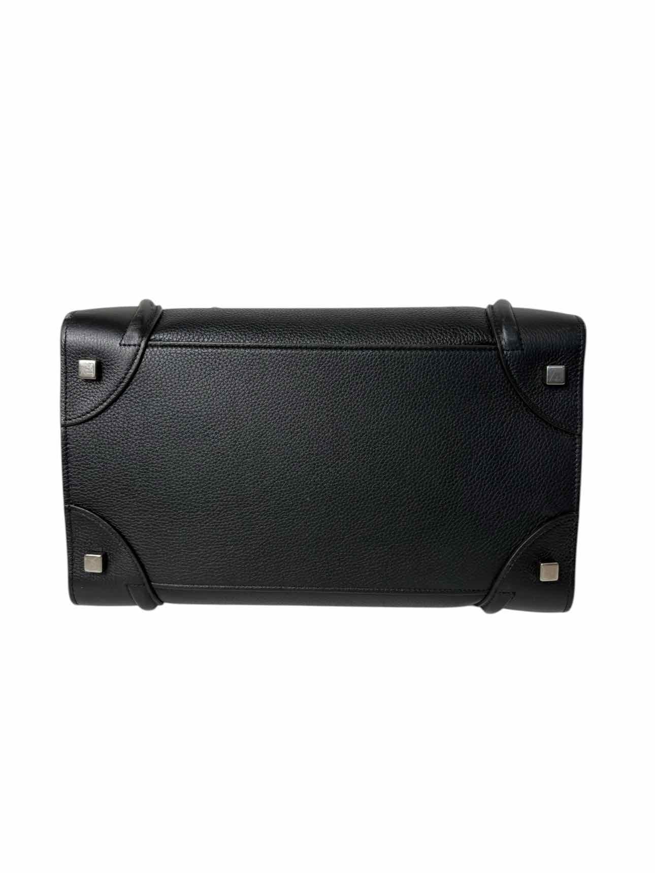 Celine Leather Mini Luggage Tote Purse - Image 5