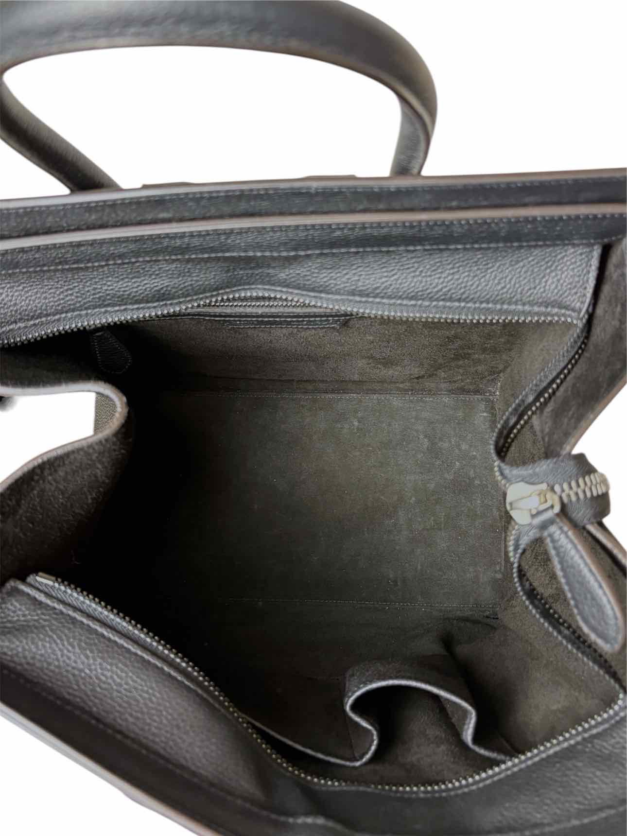 Celine Leather Mini Luggage Tote Purse - Image 6