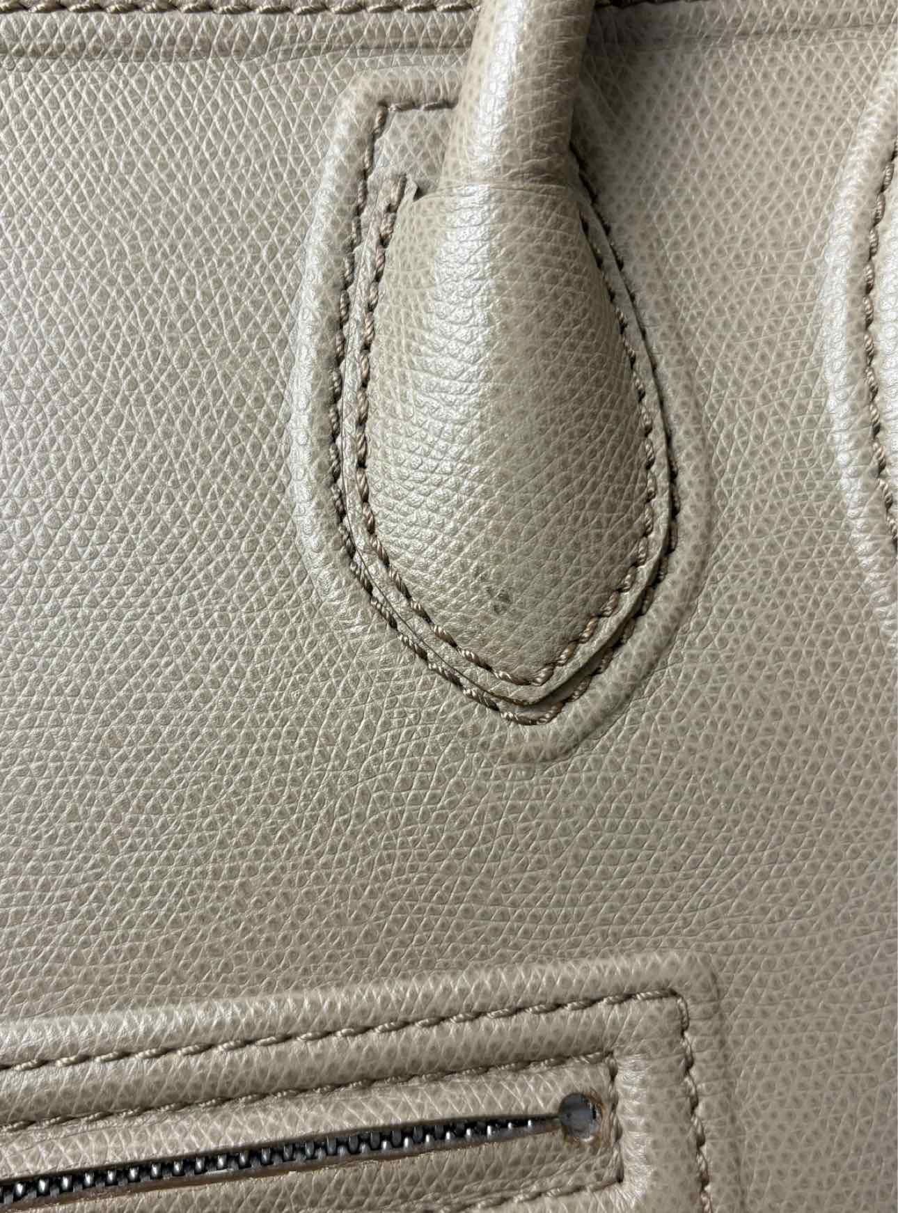 Celine Leather Mini Luggage Tote Purse - Image 14
