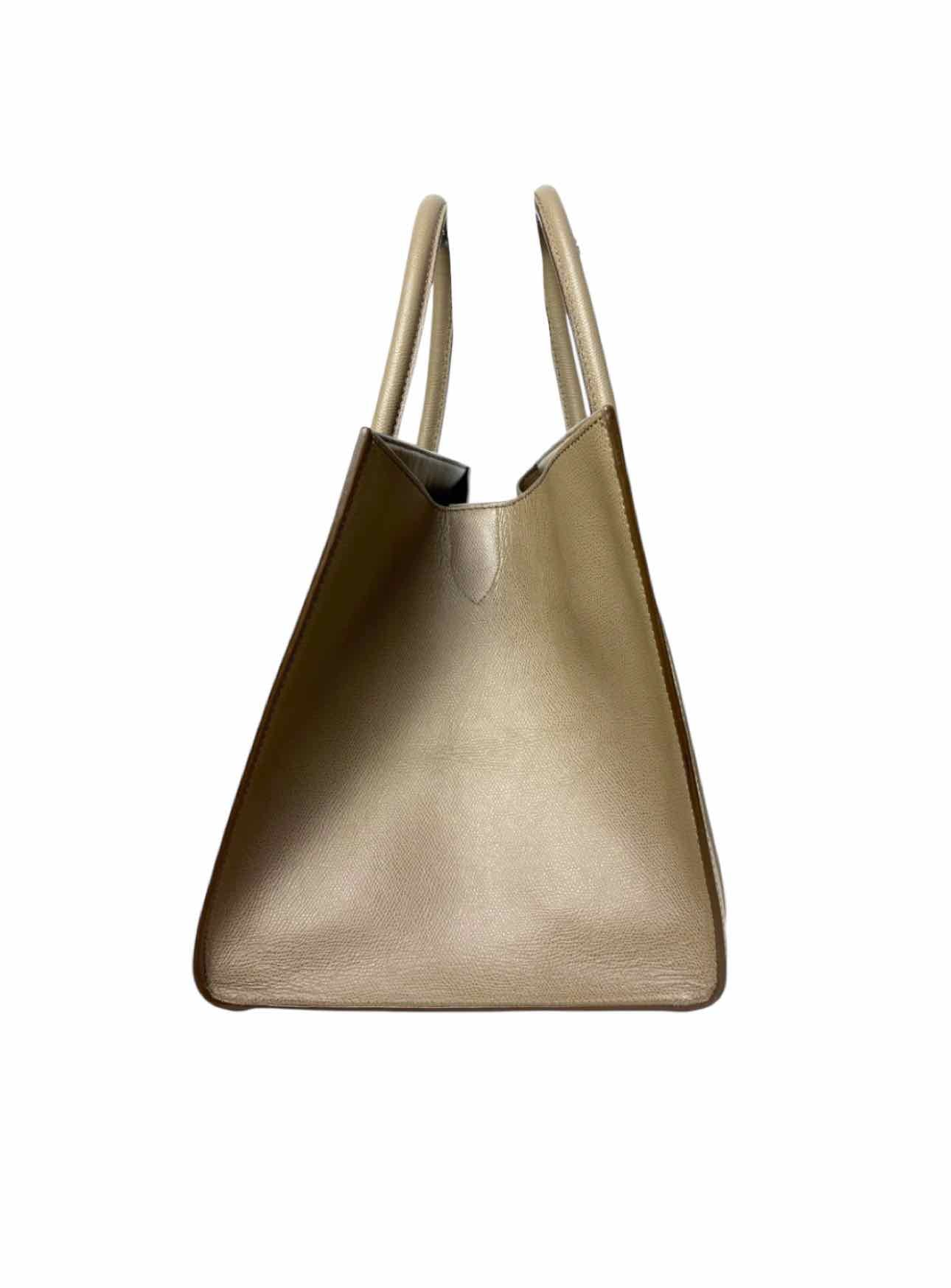 Celine Leather Mini Luggage Tote Purse - Image 2