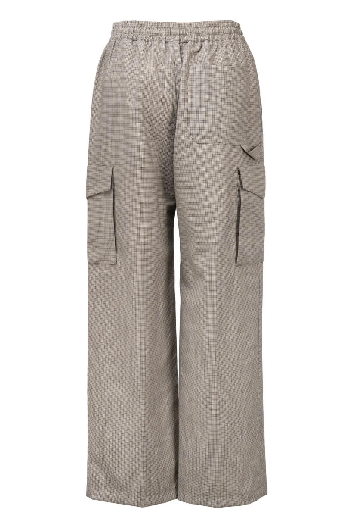 Celine Size 2 Check Wool Jogging Pants - Image 2