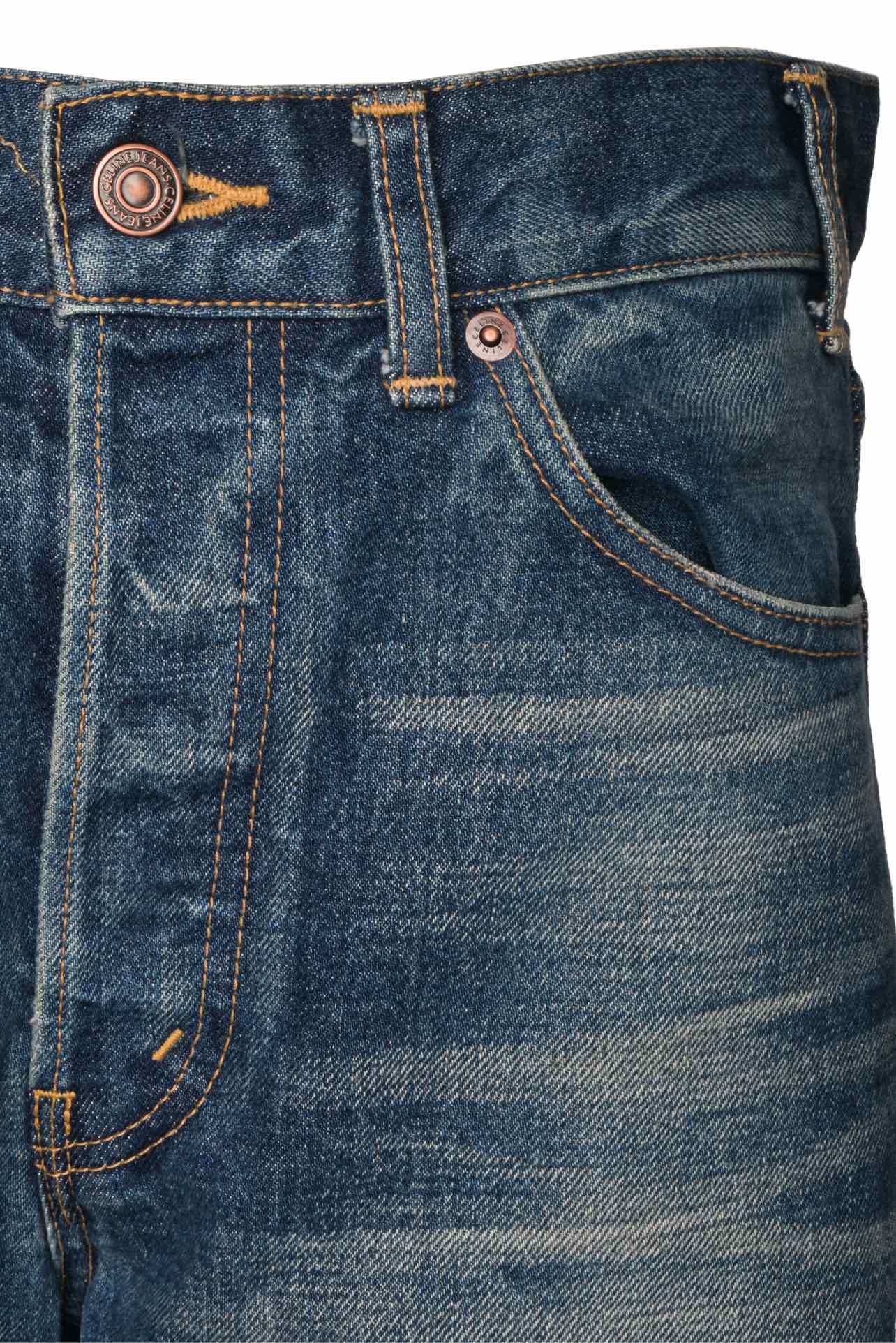 Celine Size 27 Straight Polly Jeans - Image 3