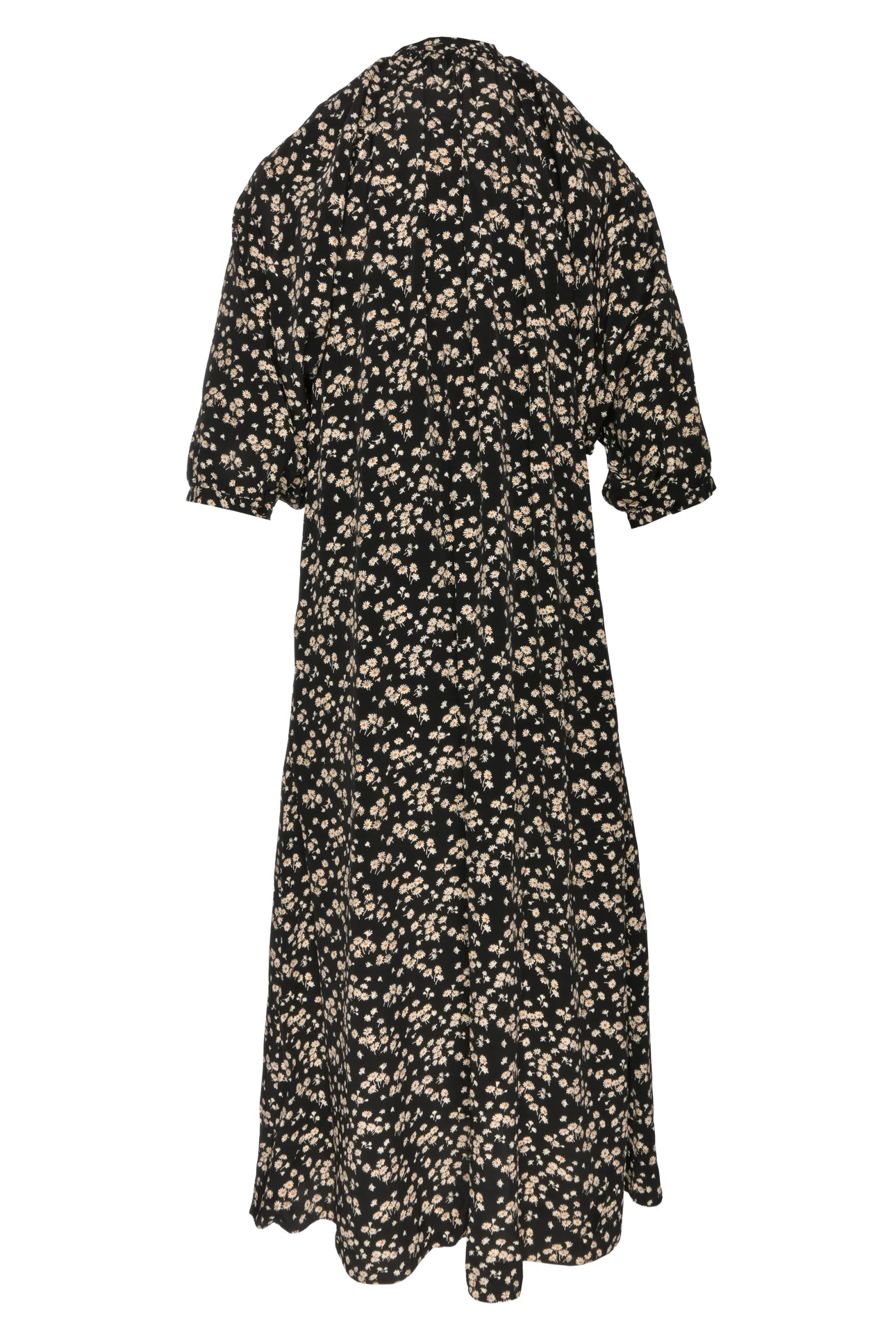 Celine Size 4 Daisy Print Midi Dress - Image 2