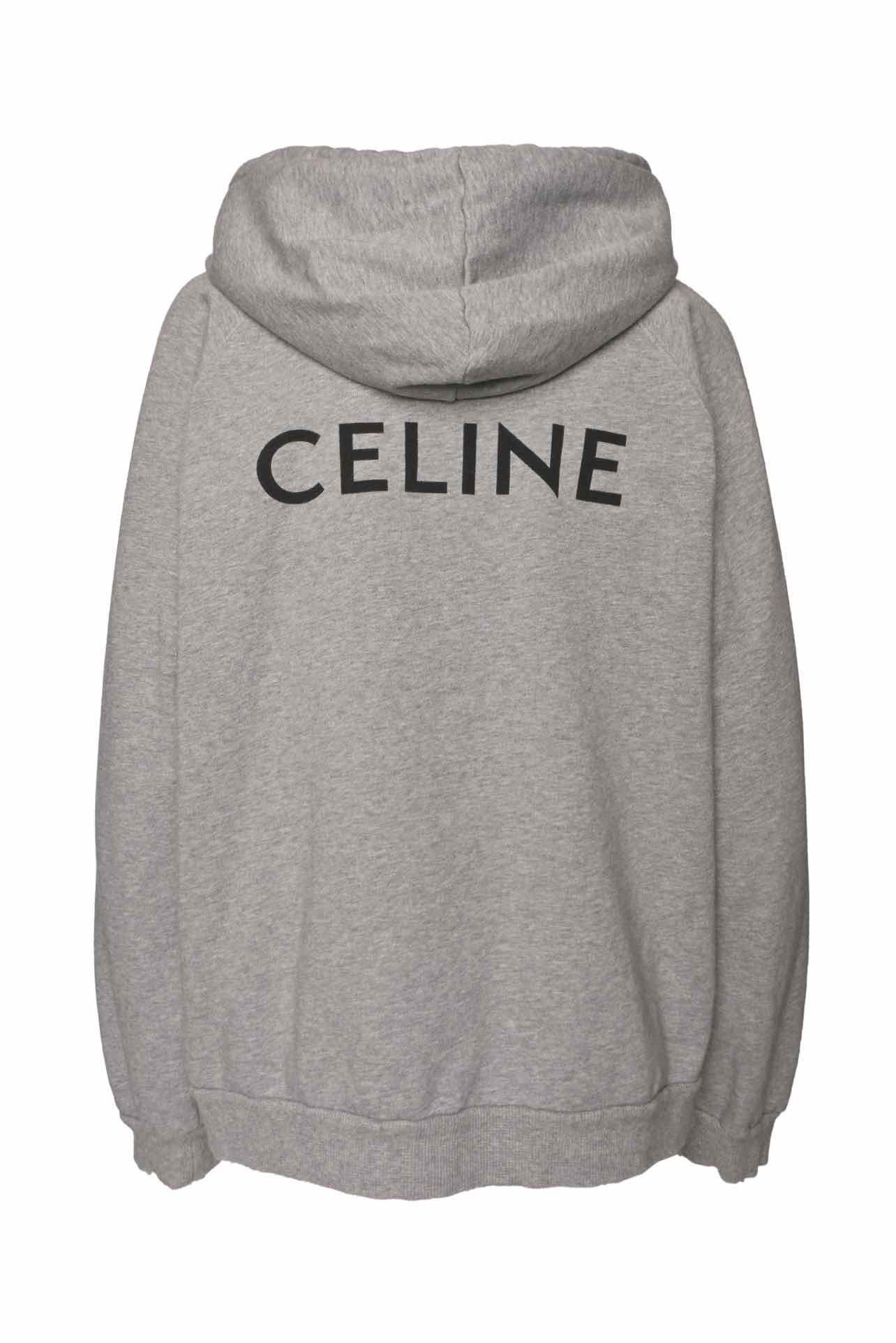Celine Size XL Back Logo Hoodie - Image 2
