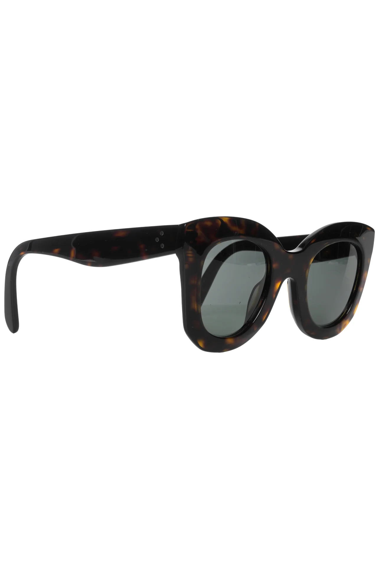 Celine Tortoiseshell Oversized Sunglasses - Image 2