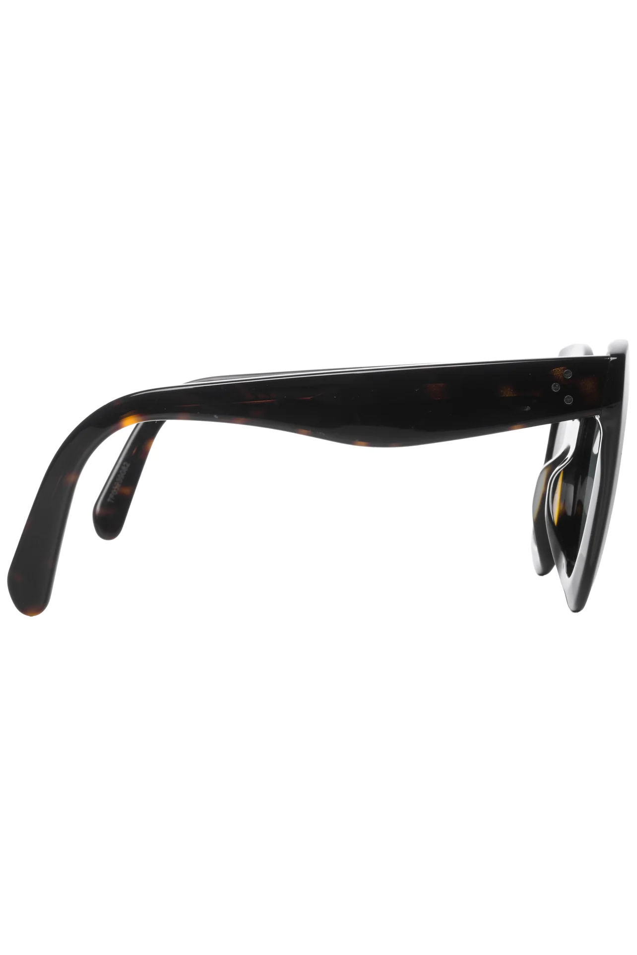 Celine Tortoiseshell Oversized Sunglasses - Image 3