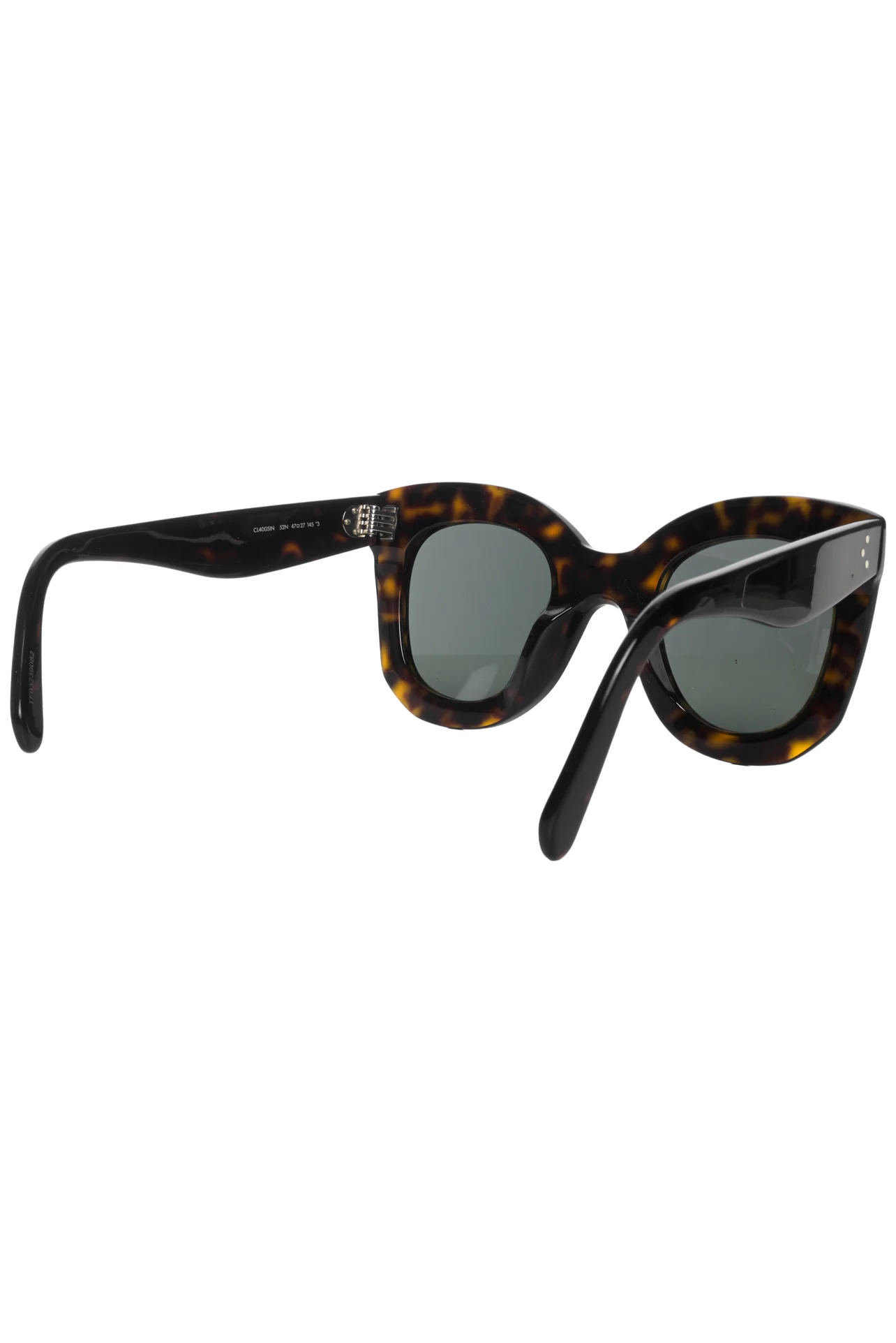 Celine Tortoiseshell Oversized Sunglasses - Image 4