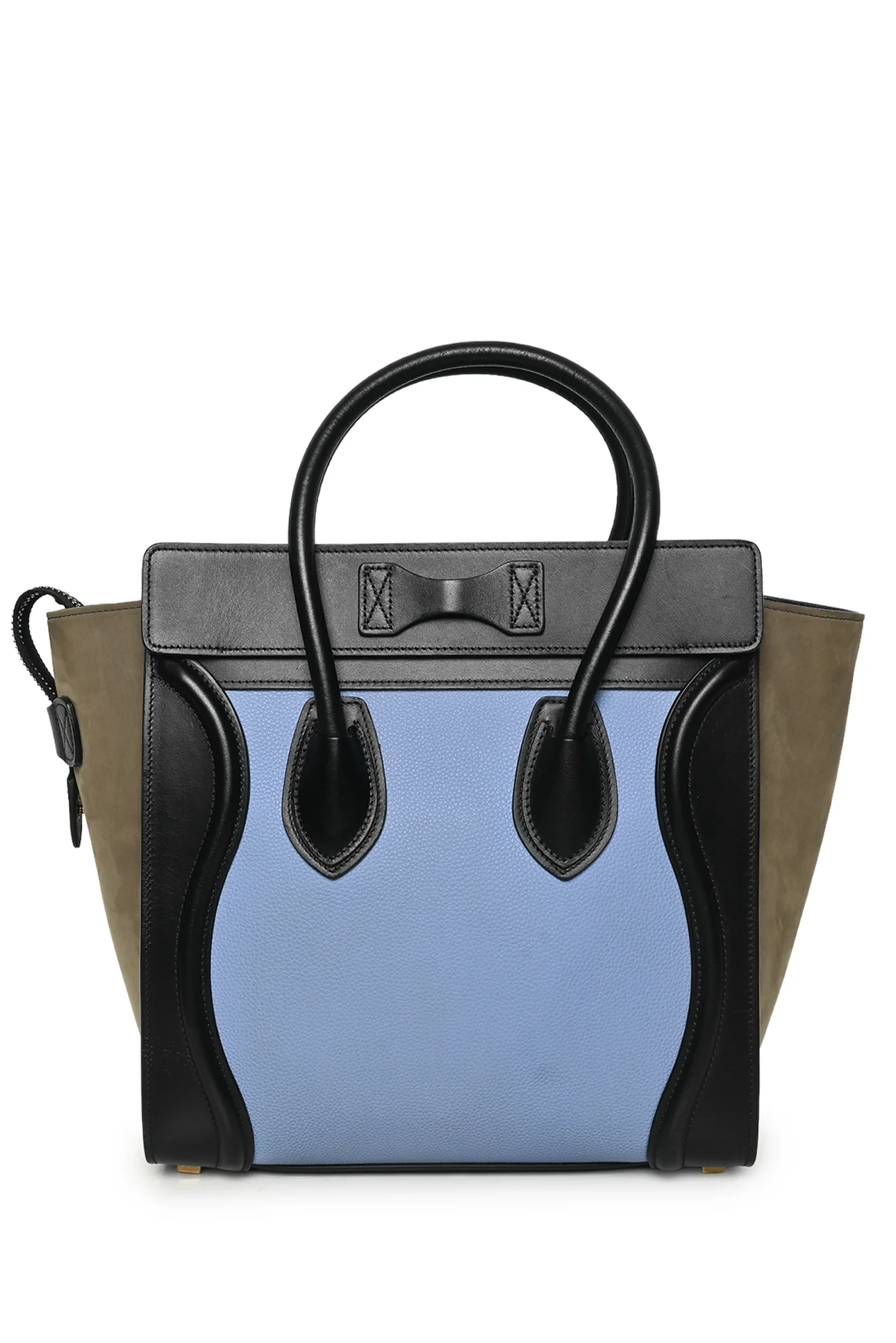 Celine Tri-Color Micro Luggage Tote - Image 3