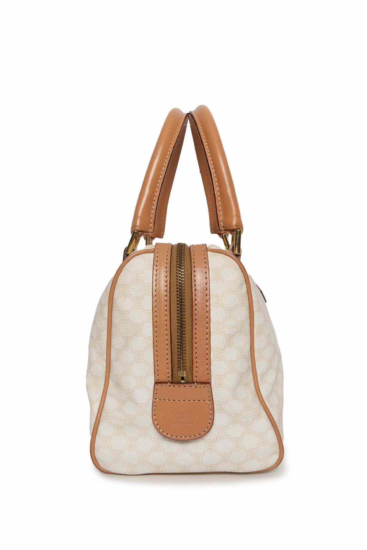 Celine Vintage Macadam Triomphe logo Purse - Image 4