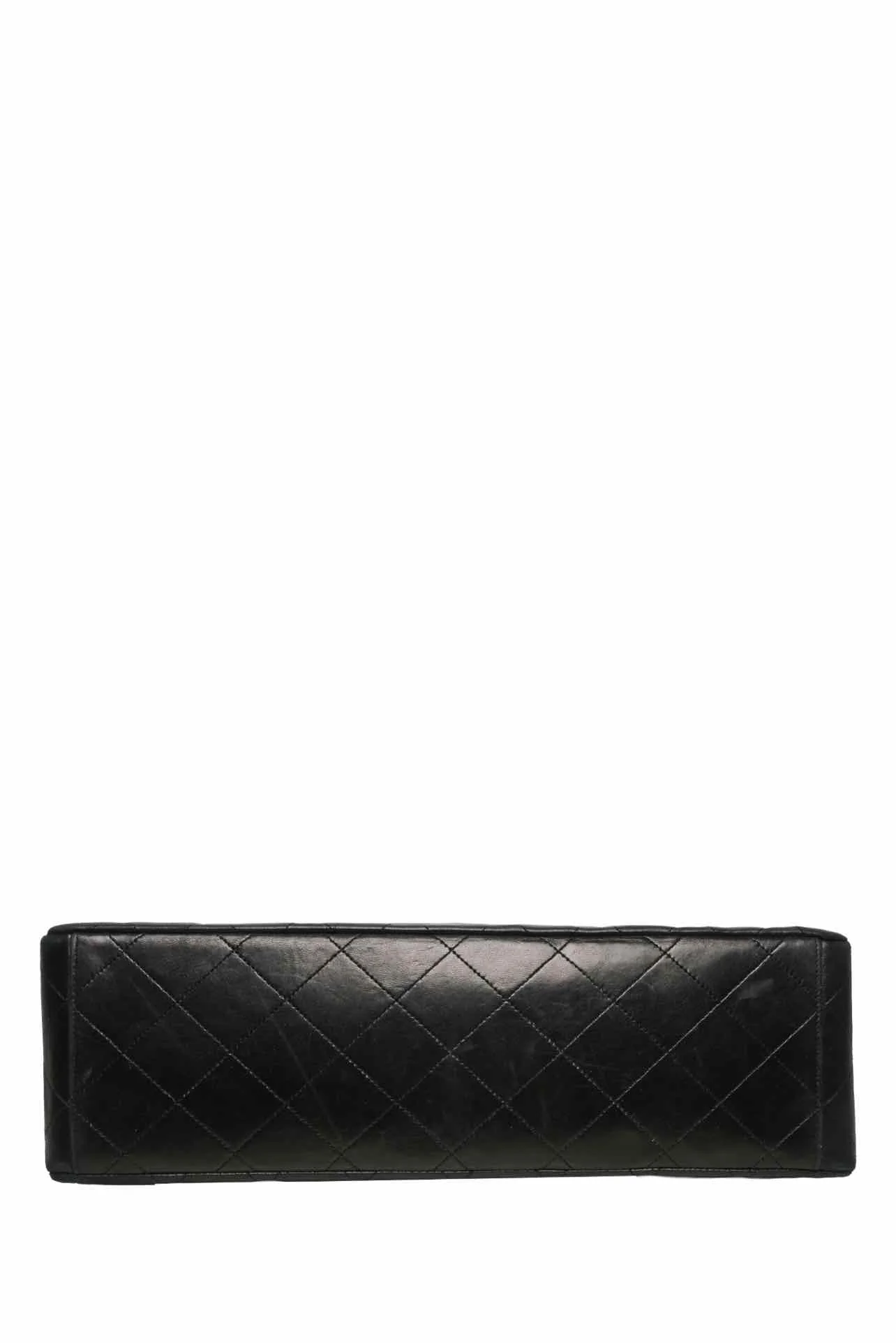 Chanel 1986-88 Jumbo Single Flap Shoulder Bag - Image 5
