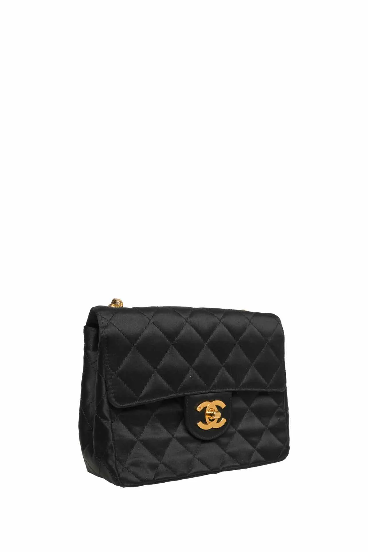 Chanel 1989-1991 Vintage Mini Square Flap Crossbody - Image 2