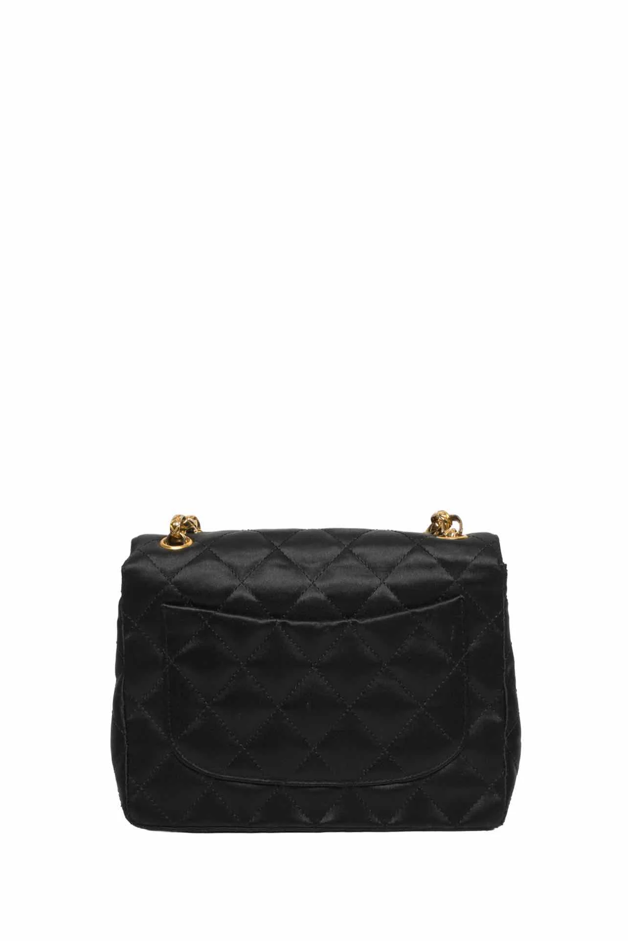 Chanel 1989-1991 Vintage Mini Square Flap Crossbody - Image 3