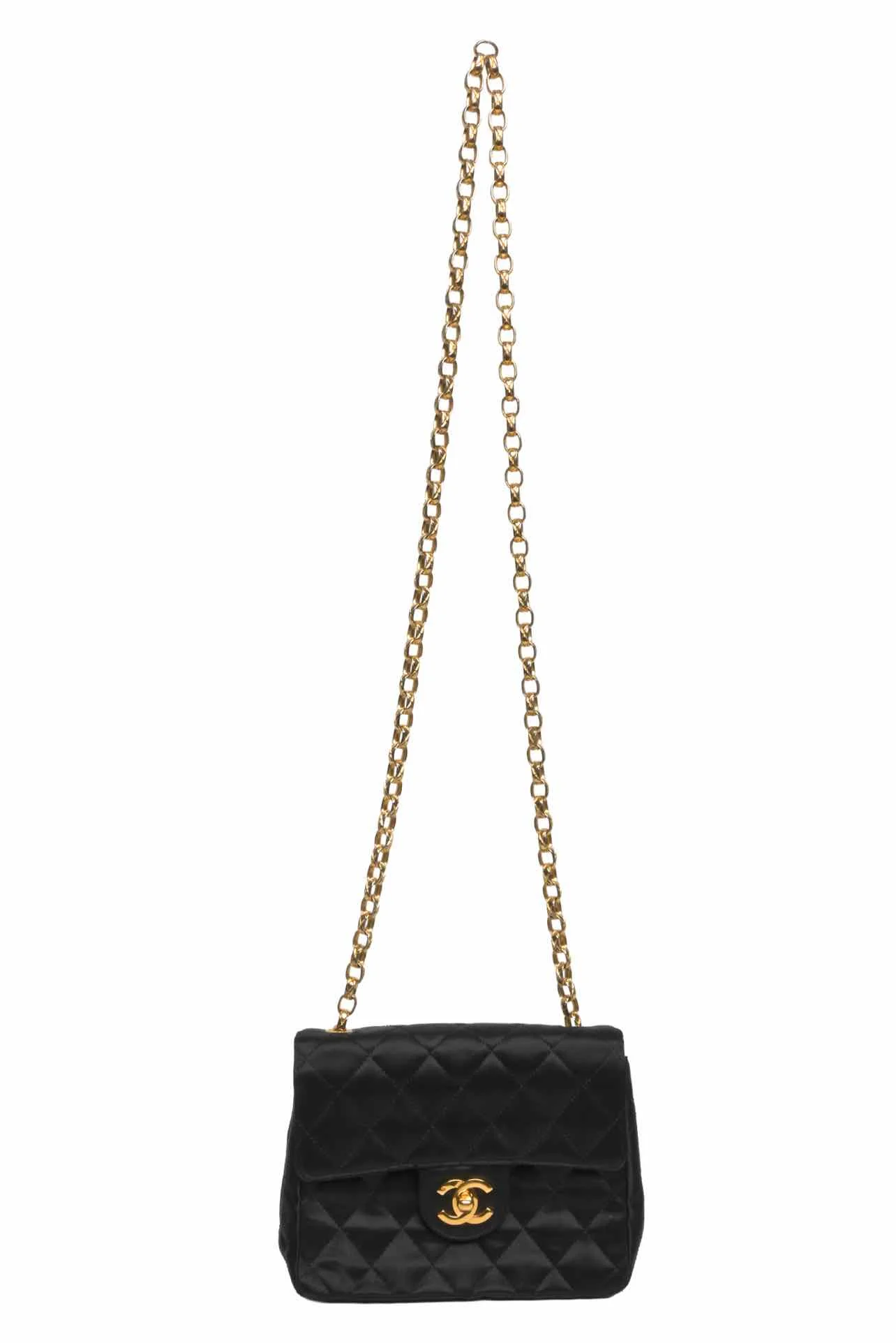 Chanel 1989-1991 Vintage Mini Square Flap Crossbody - Image 5