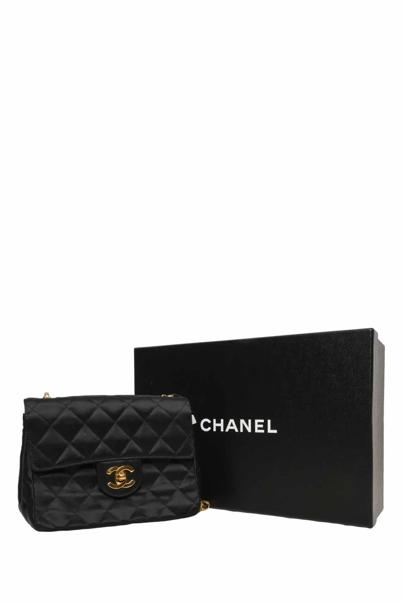 Chanel 1989-1991 Vintage Mini Square Flap Crossbody - Image 6