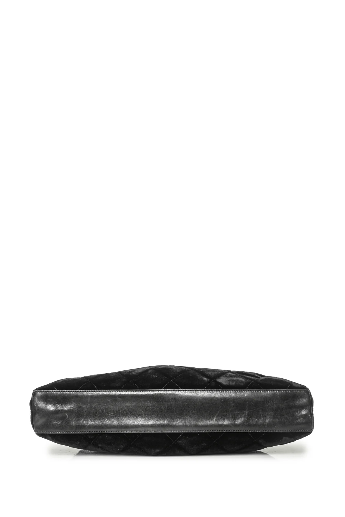 Chanel 2001 Velvet Quilted Top Handle Bag - Image 4