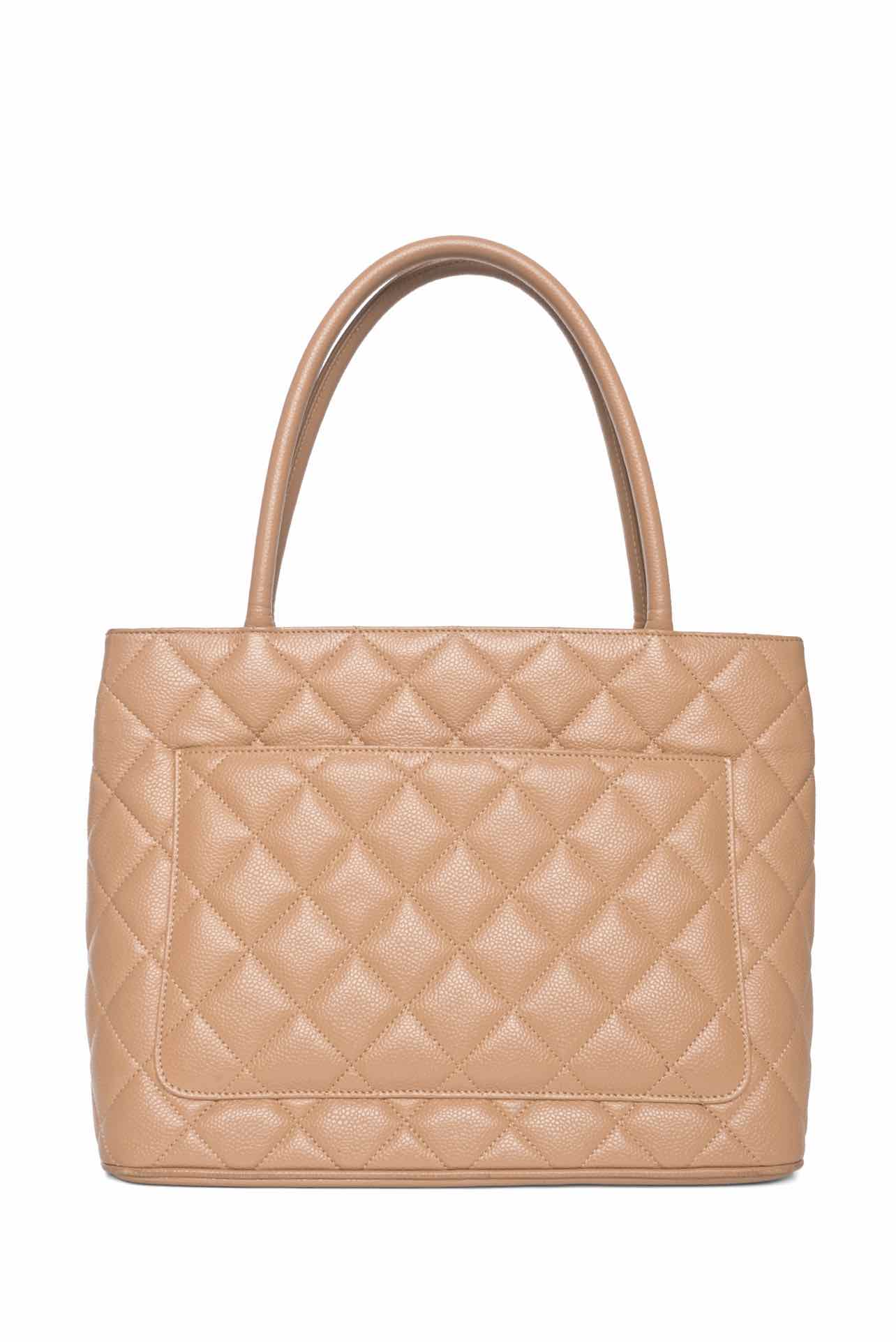 Chanel 2002-2003 Caviar Medallion Tote - Image 3