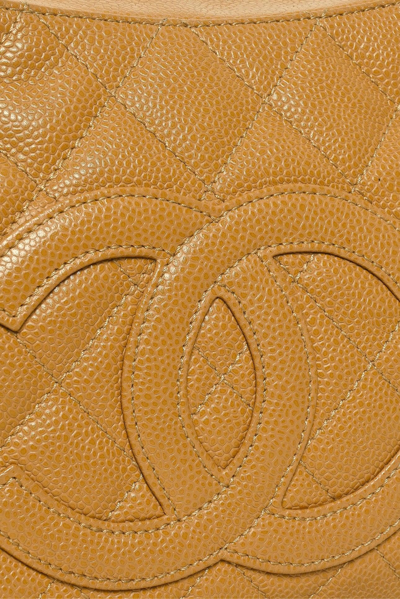 Chanel 2002-2003 Quilted Caviar Leather Timeless Shoulder Bag - Image 5