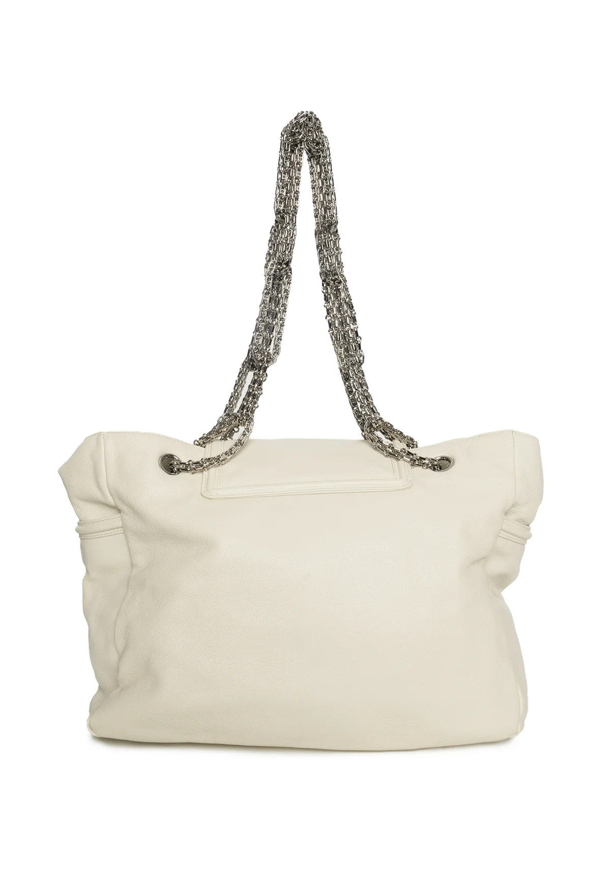 Chanel 2008-2009 2.55 Reissue Mademoiselle Giant Lock Leather Tote - Image 3
