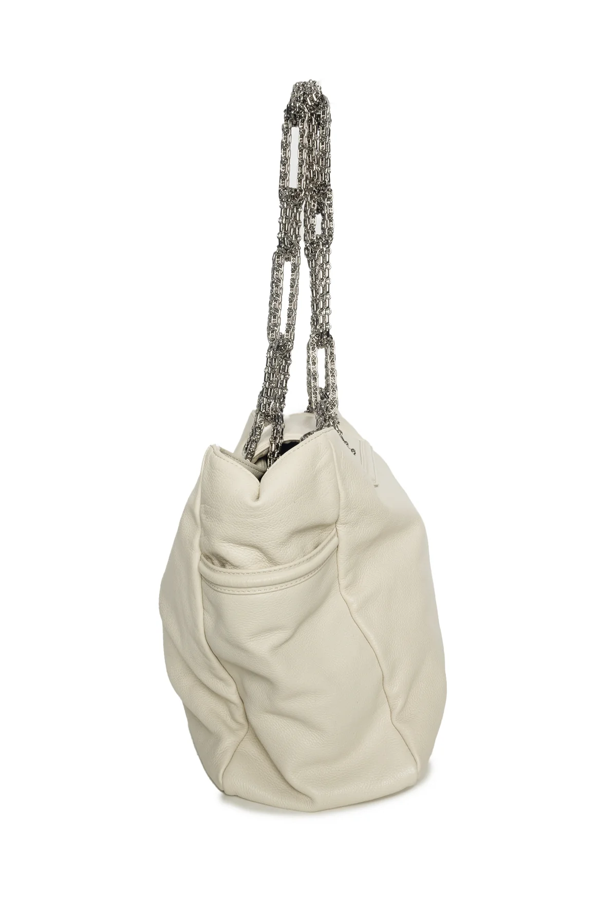 Chanel 2008-2009 2.55 Reissue Mademoiselle Giant Lock Leather Tote - Image 4