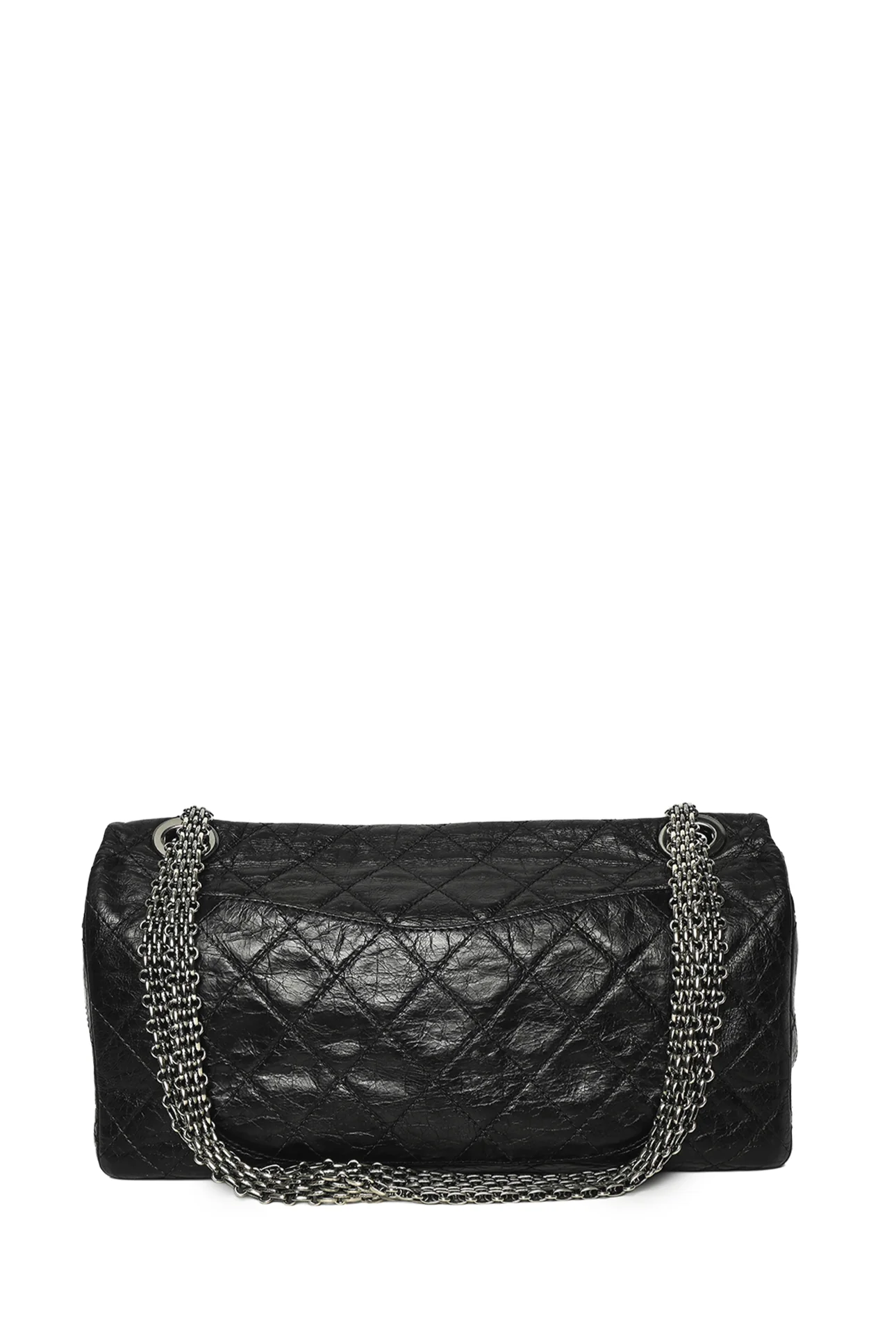 Chanel 2008-2009 Quilted Aged Calfskin 2.55 Reissue Flap Shoulder Bag - Image 3