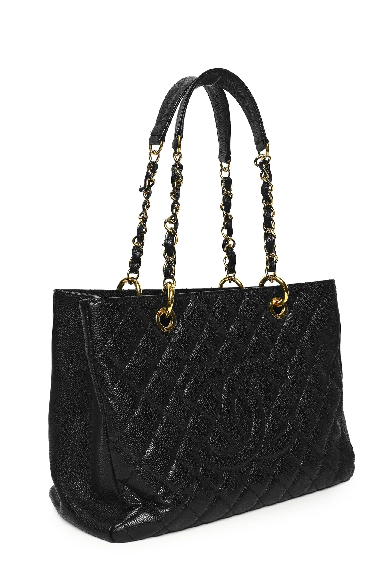 Chanel 2010-2011 Caviar Grand Shopping Tote - Image 2