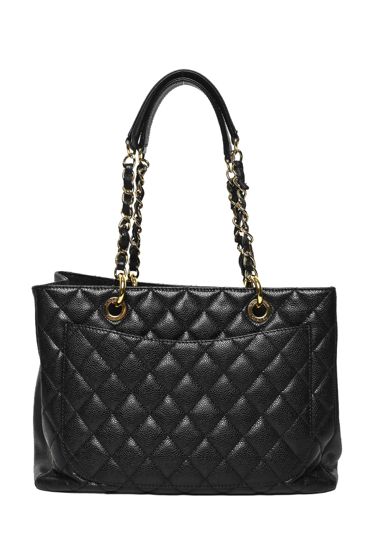 Chanel 2010-2011 Caviar Grand Shopping Tote - Image 3