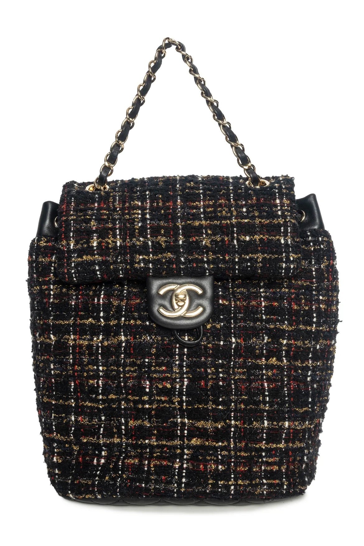 Chanel 2010 Chanel Tweed Mini Urban Spirit Backpack