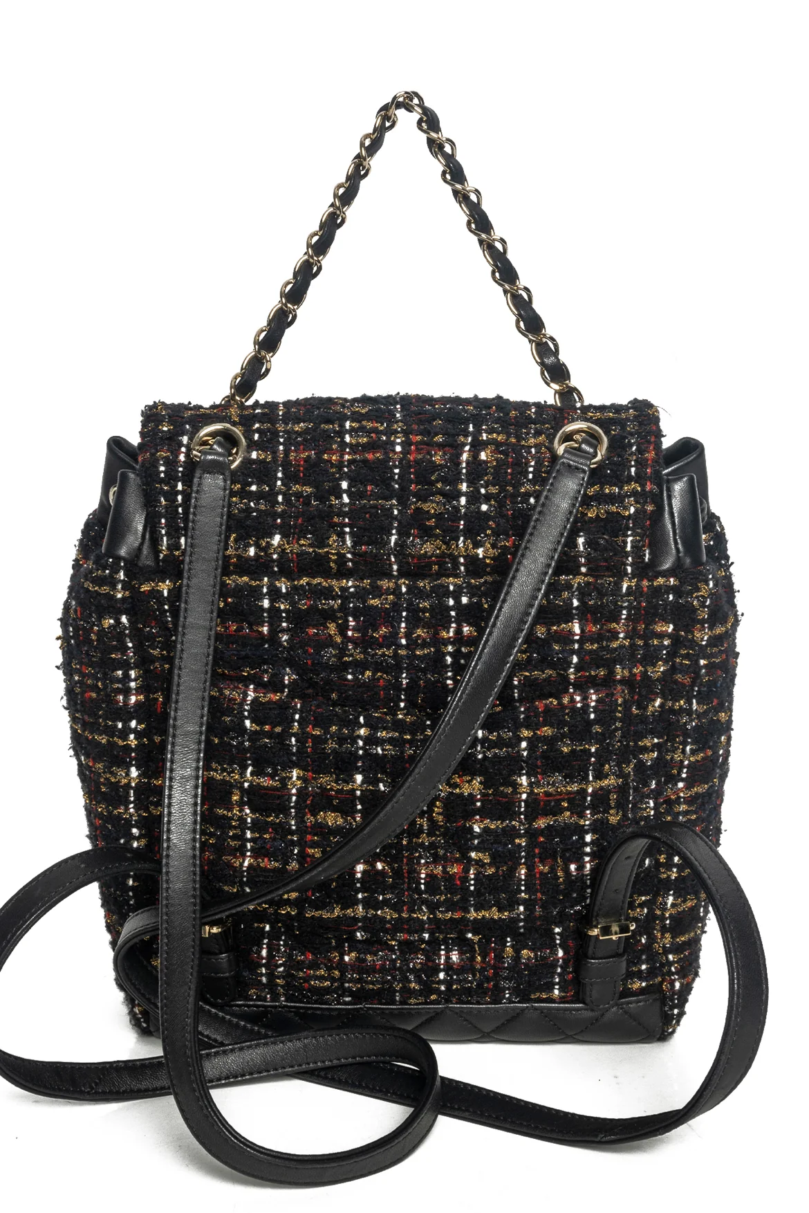 Chanel 2010 Chanel Tweed Mini Urban Spirit Backpack - Image 3