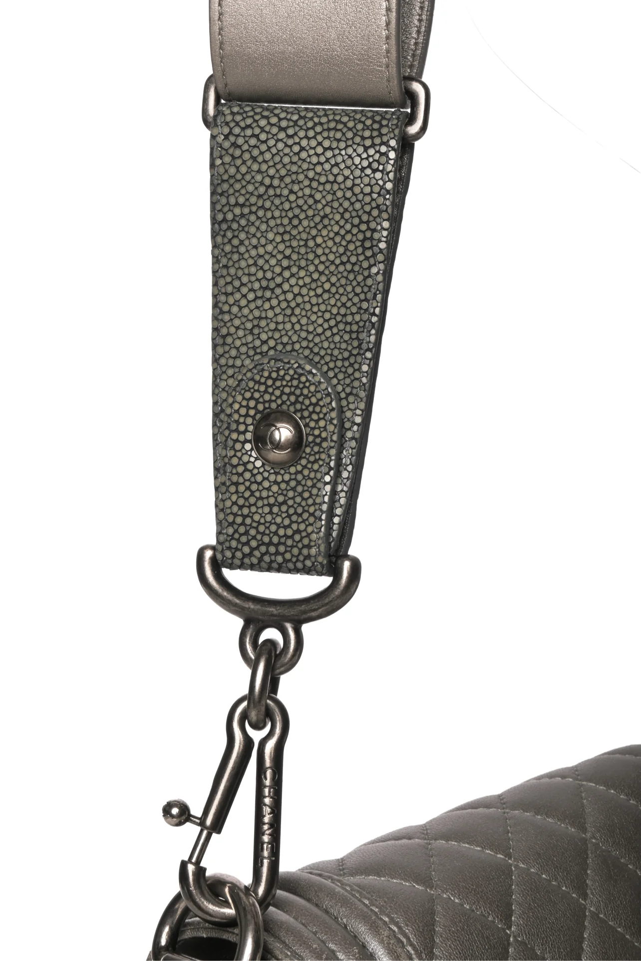 Chanel 2011 Medium Quilted Leather Boy Bag - Image 11
