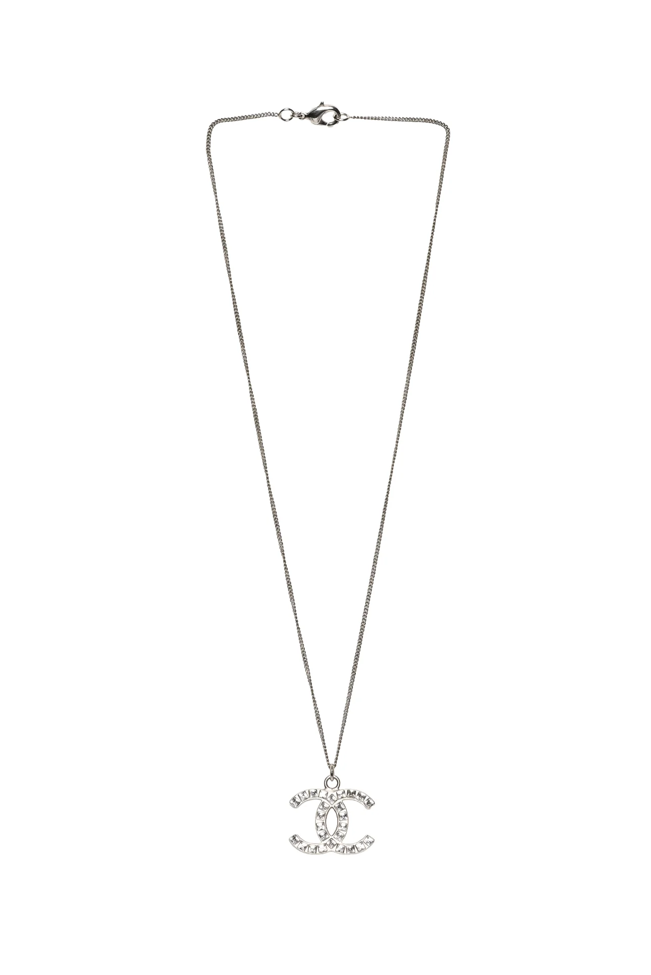 Chanel 2013 Crystal CC Chain Necklace - Image 2