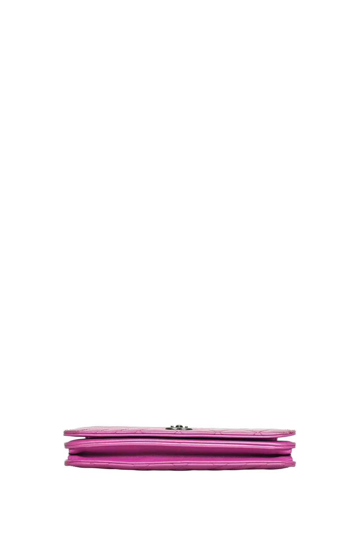 Chanel 2014-2015 Coco Boy Quilted Lambskin Wallet On Chain Crossbody - Image 4