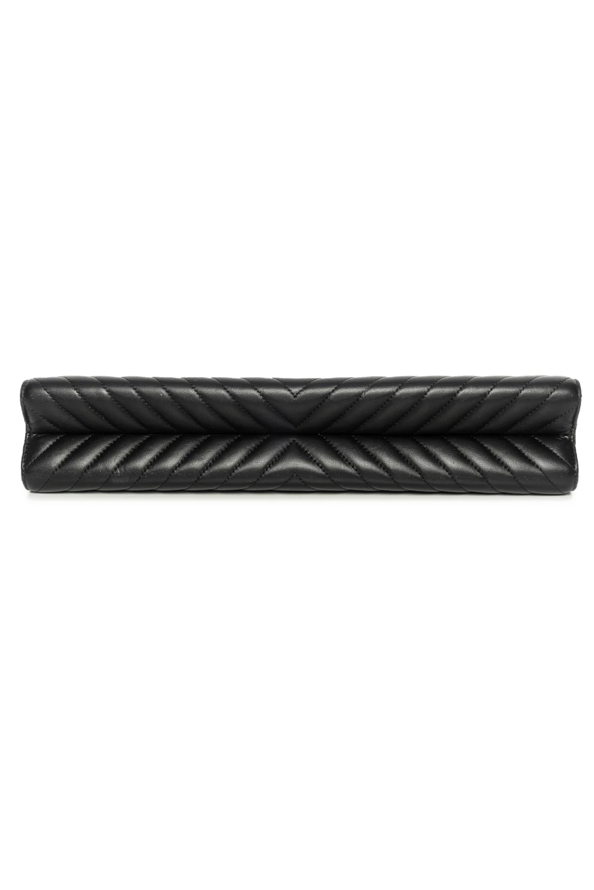 Chanel 2015-2016 Chevron Quilted Lambskin Clutch - Image 4