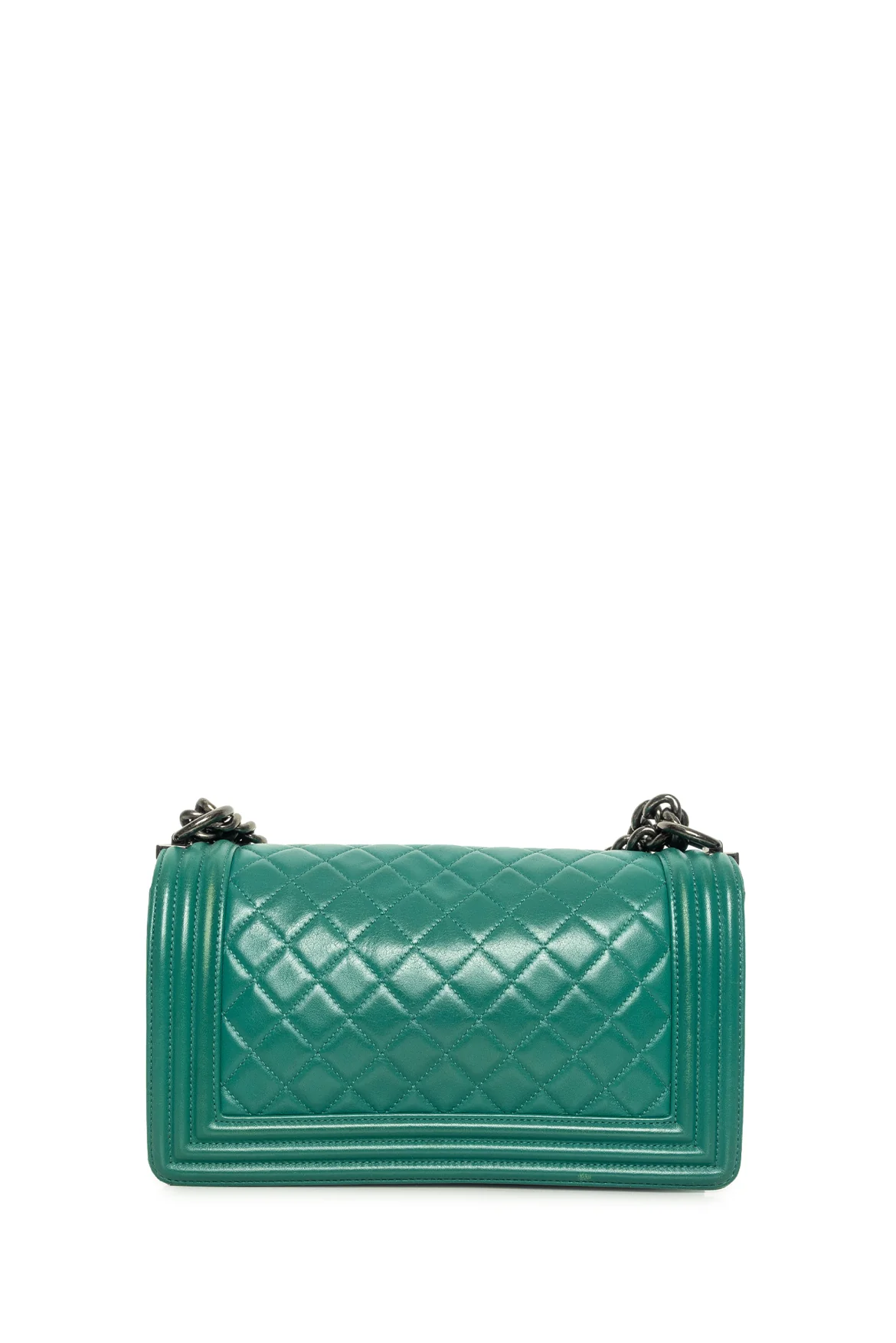 Chanel 2016-2017 Calfskin Quilted Medium Boy Bag - Image 3