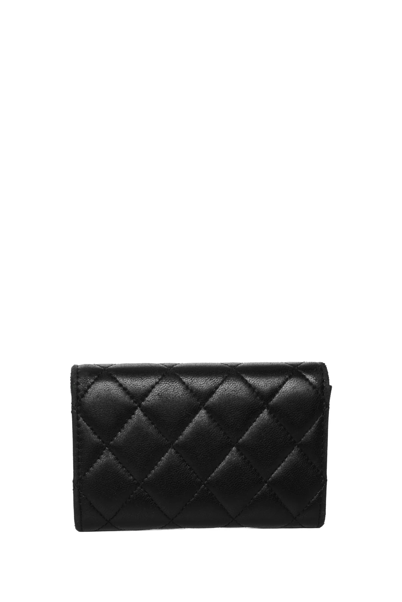 Chanel 2016-2017 Quilted Classic Flap Card Holder - Image 2