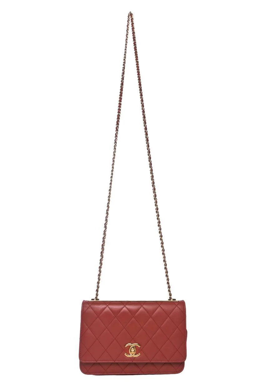Chanel 2016-2017 Trendy CC Wallet On Chain - Image 6